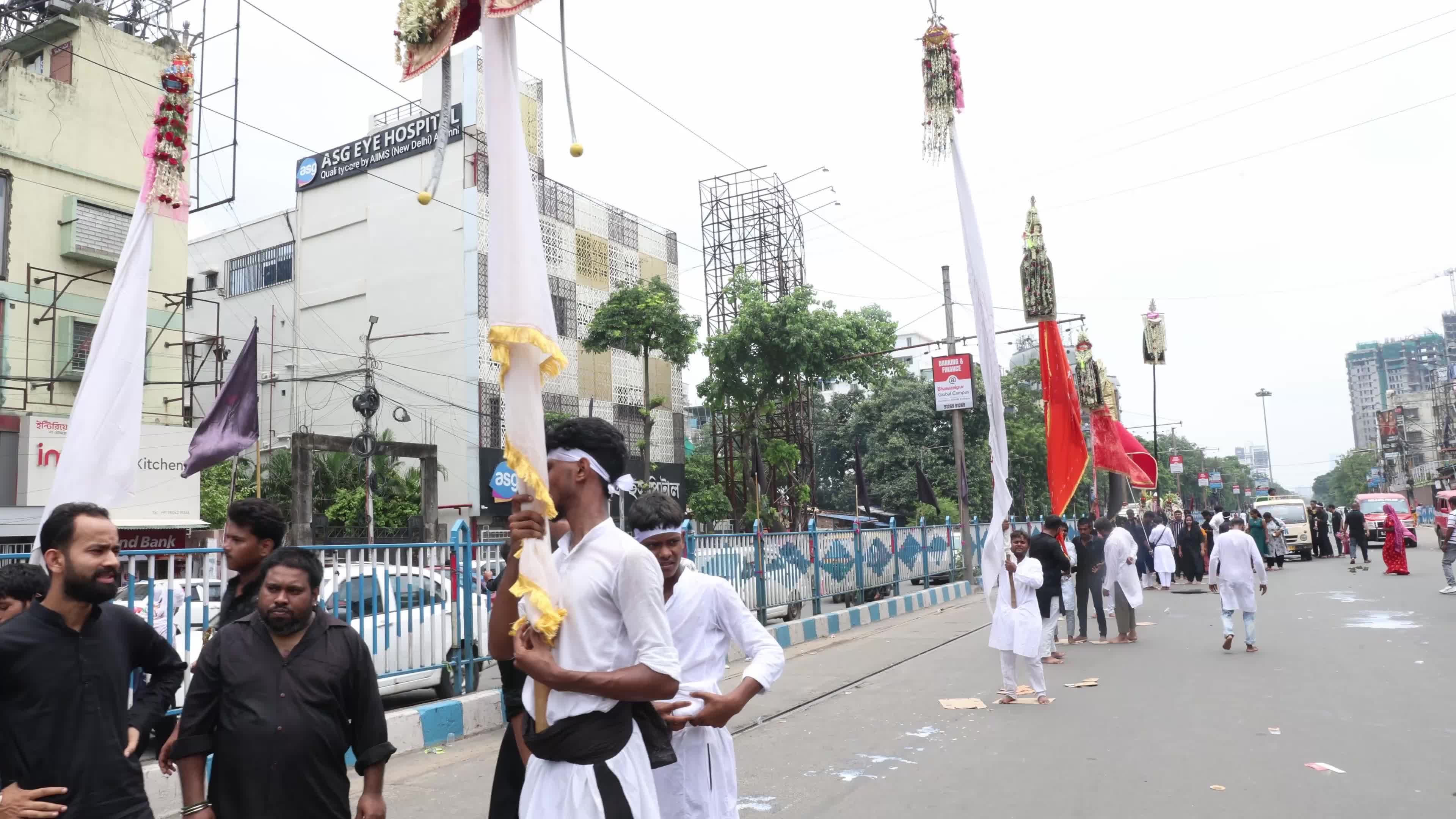 Muharram Procession in Kolkata, India,