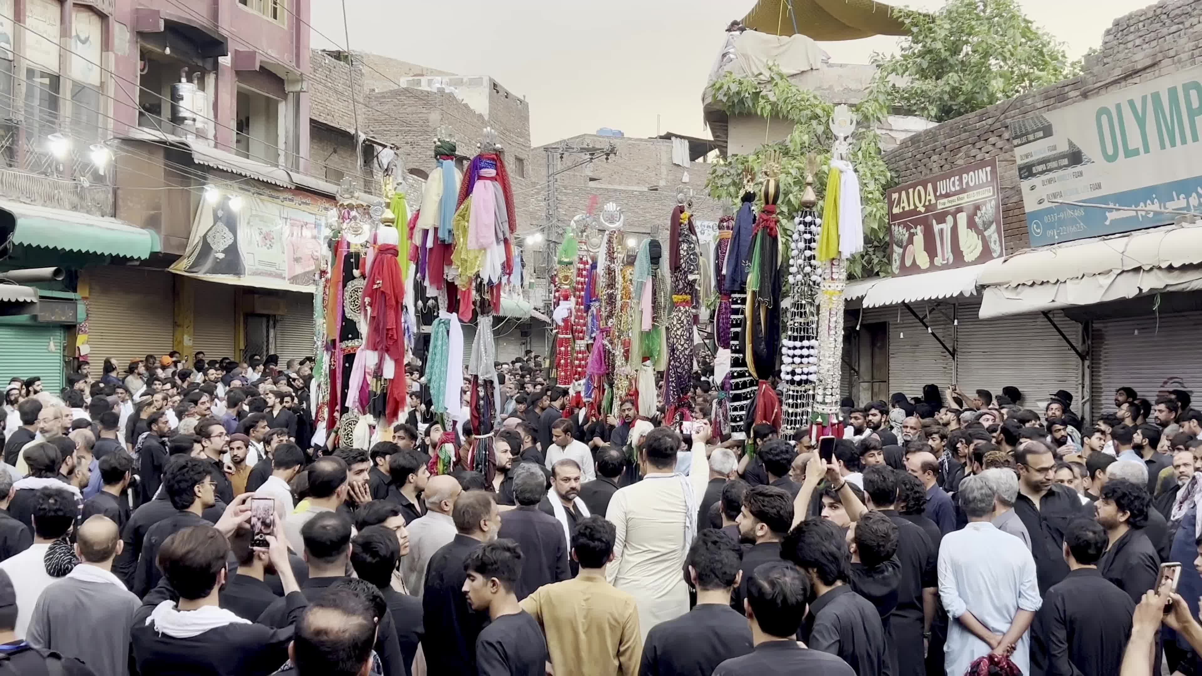 Ashura Day In Peshawar, Pakistan