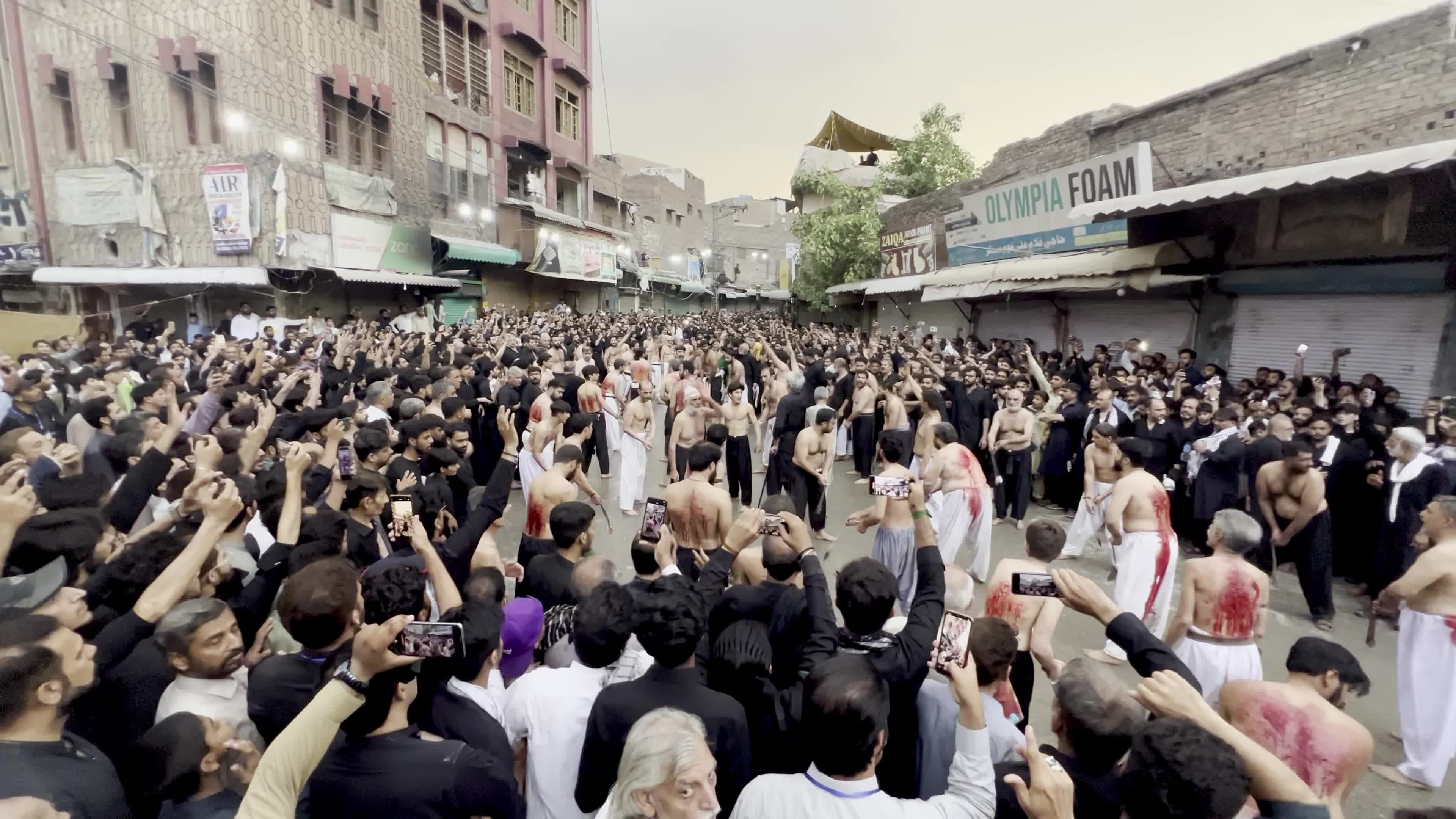 Ashura Day In Peshawar, Pakistan