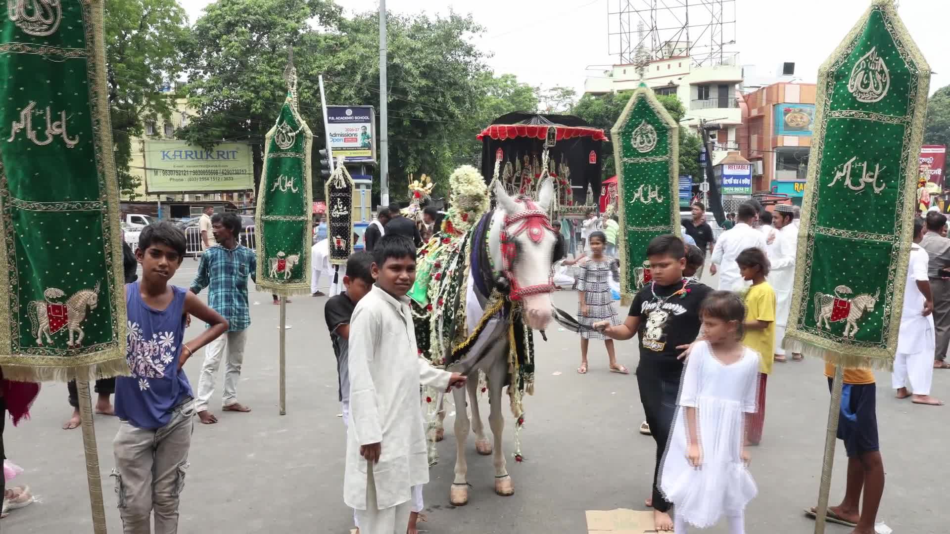 Muharram Procession in Kolkata, India, - 06/26/2026