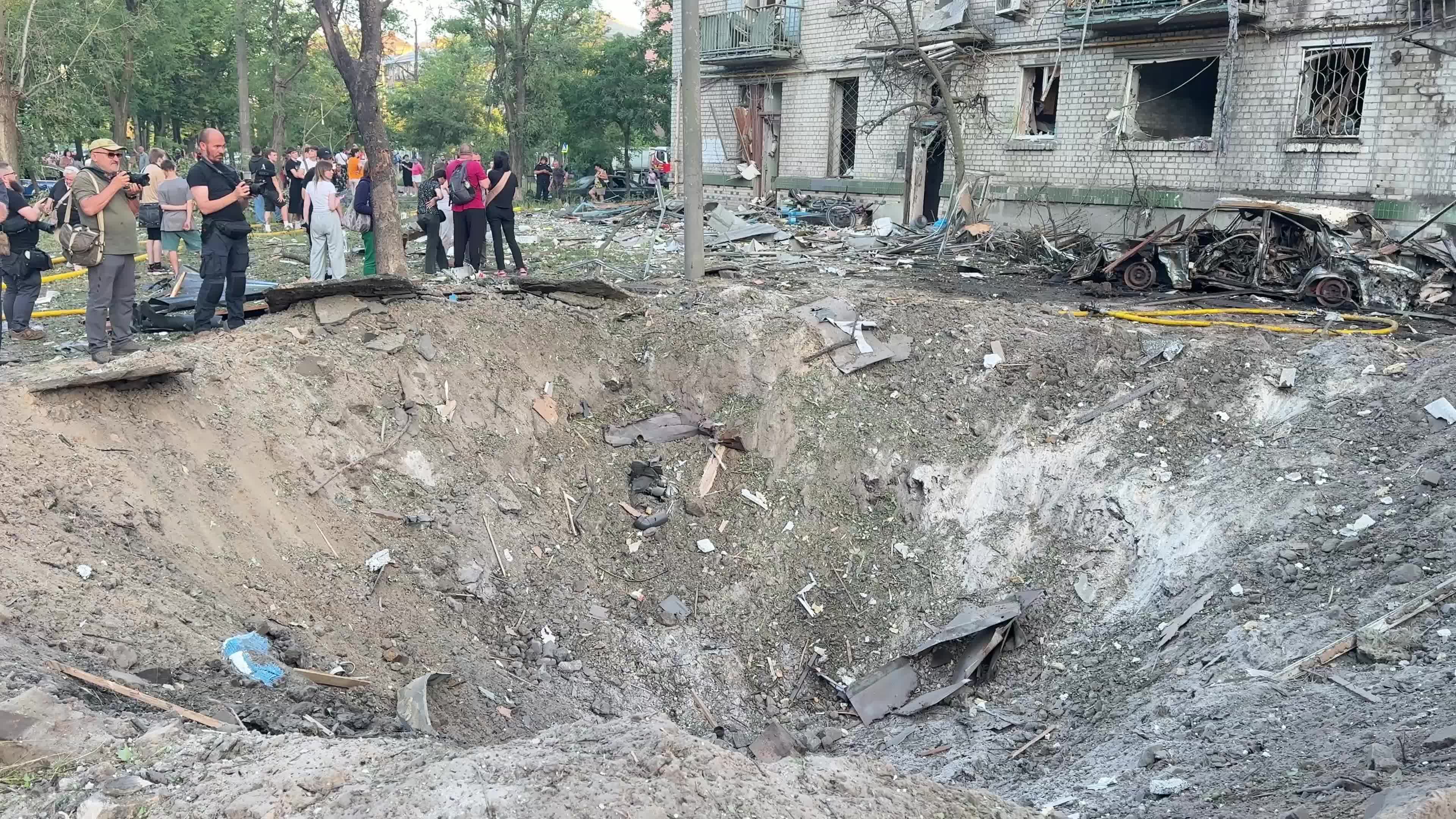 Russia launched 74 missiles and 476 drones in an overnight attack on Ukraine, with Kyiv as the main target.