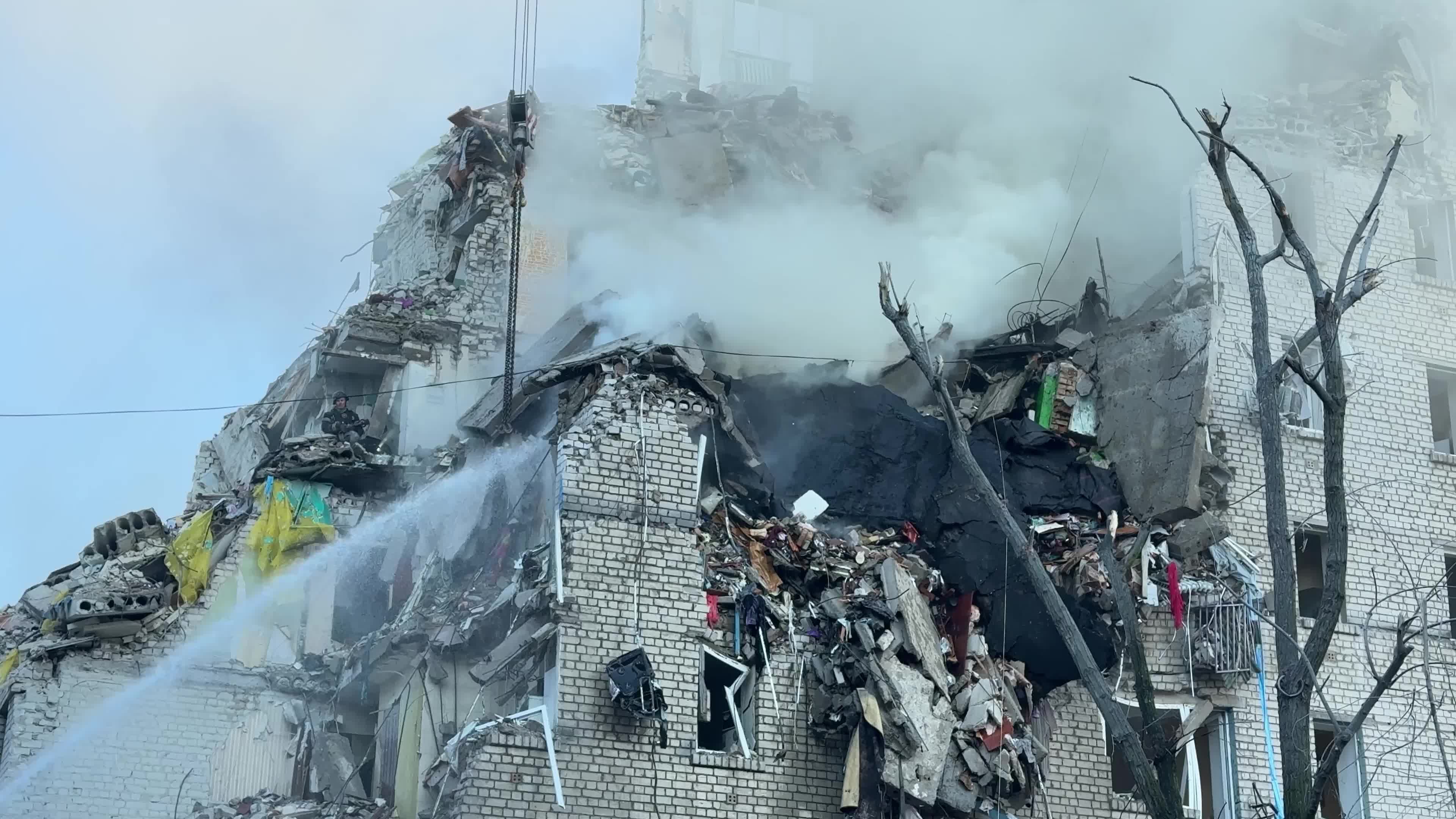Russia launched 74 missiles and 476 drones in an overnight attack on Ukraine, with Kyiv as the main target.