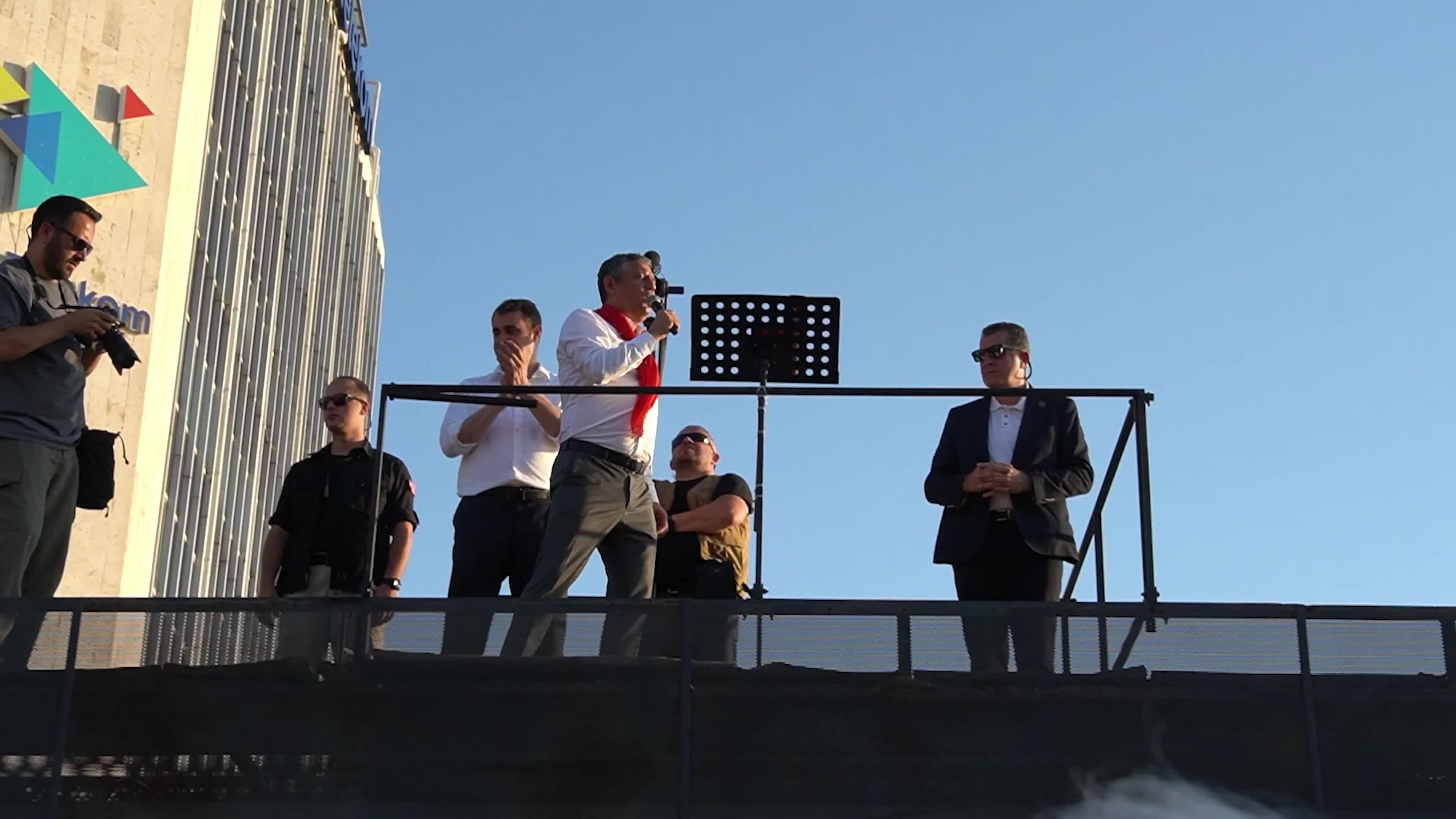 CHP Leader Ozgur Ozel Attends Rally and March, Izmir, Turkey