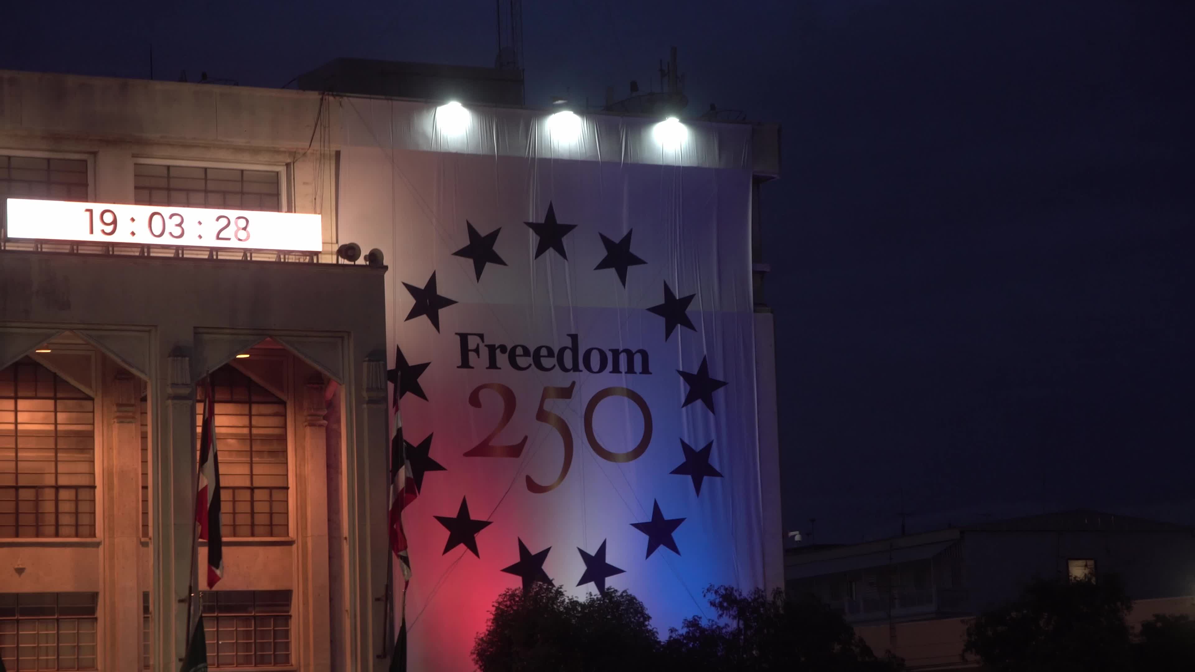 America's 250th anniversary in Bangkok, Thailand.