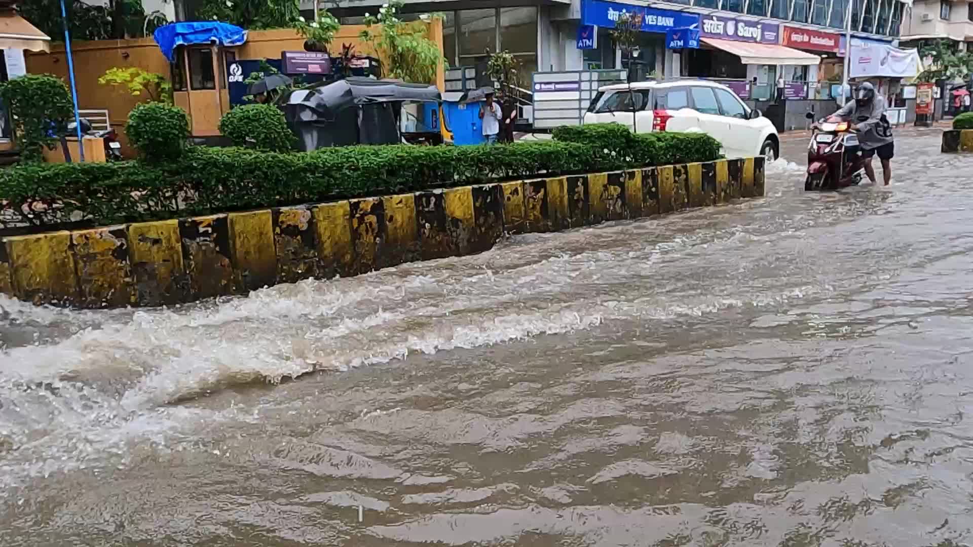 Monsoon Floods Disrupt City Life In Mumbai