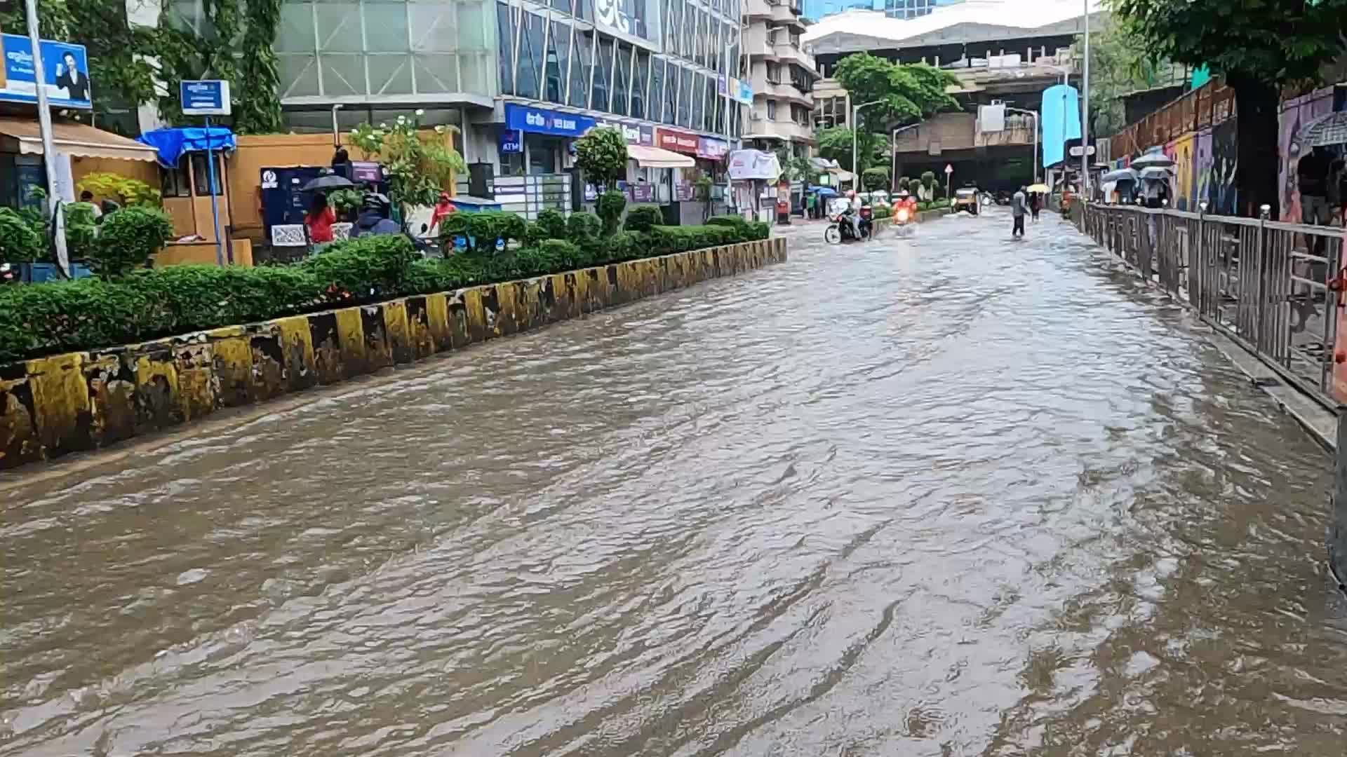 Monsoon Floods Disrupt City Life In Mumbai