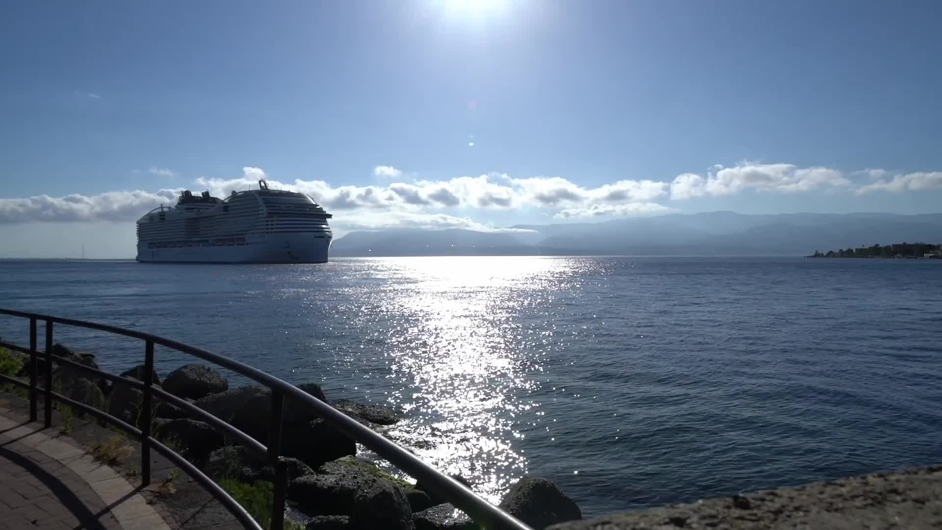 Tourists in Messina