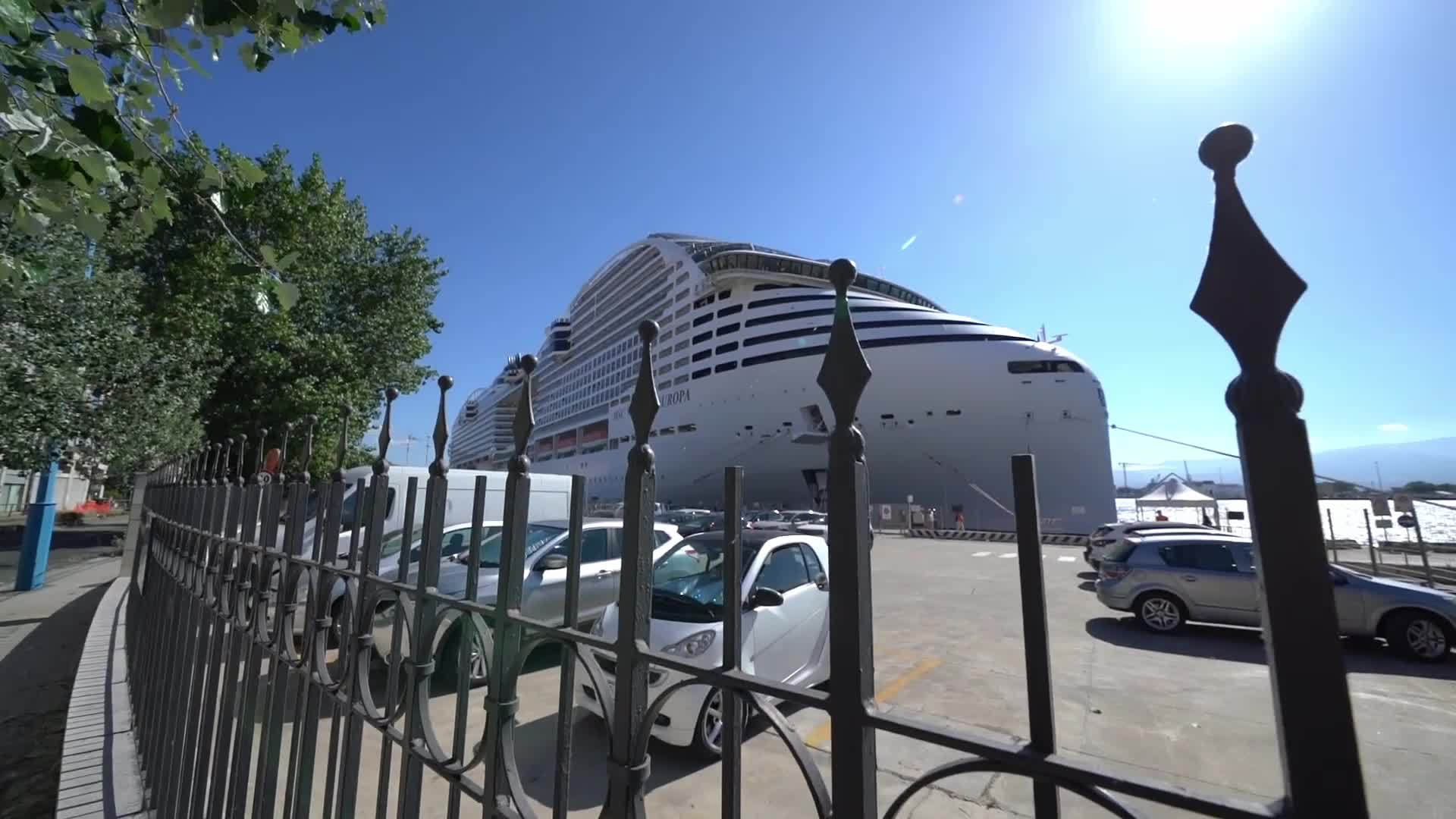 Tourists in Messina