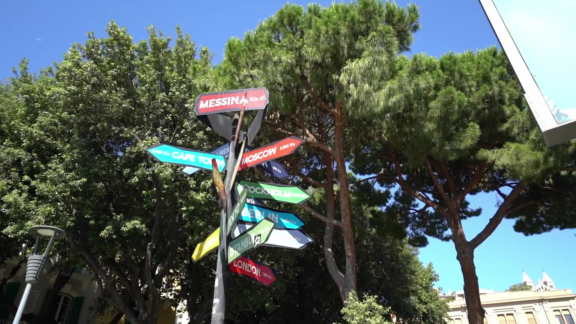 Tourists in Messina