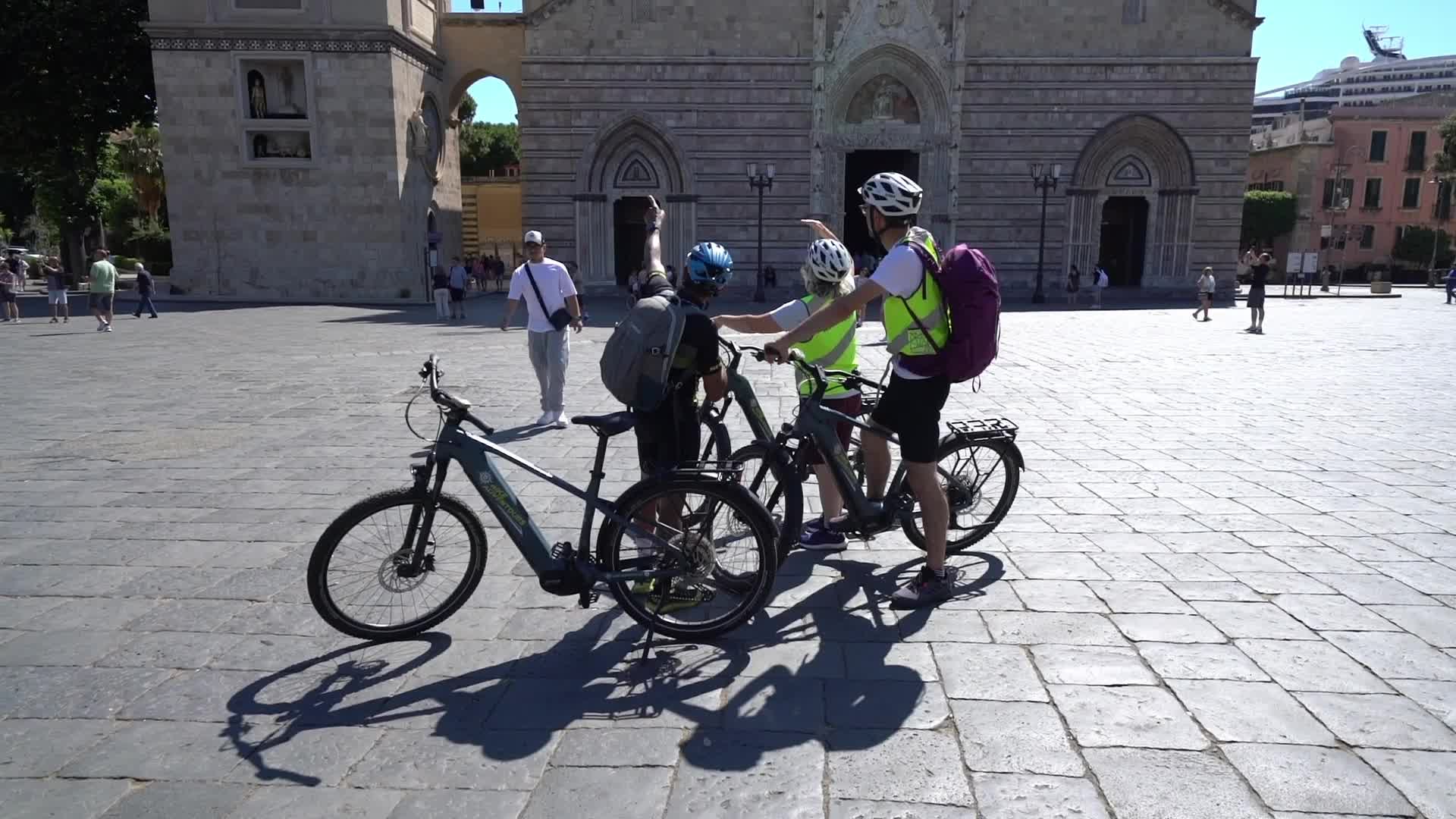 Tourists in Messina