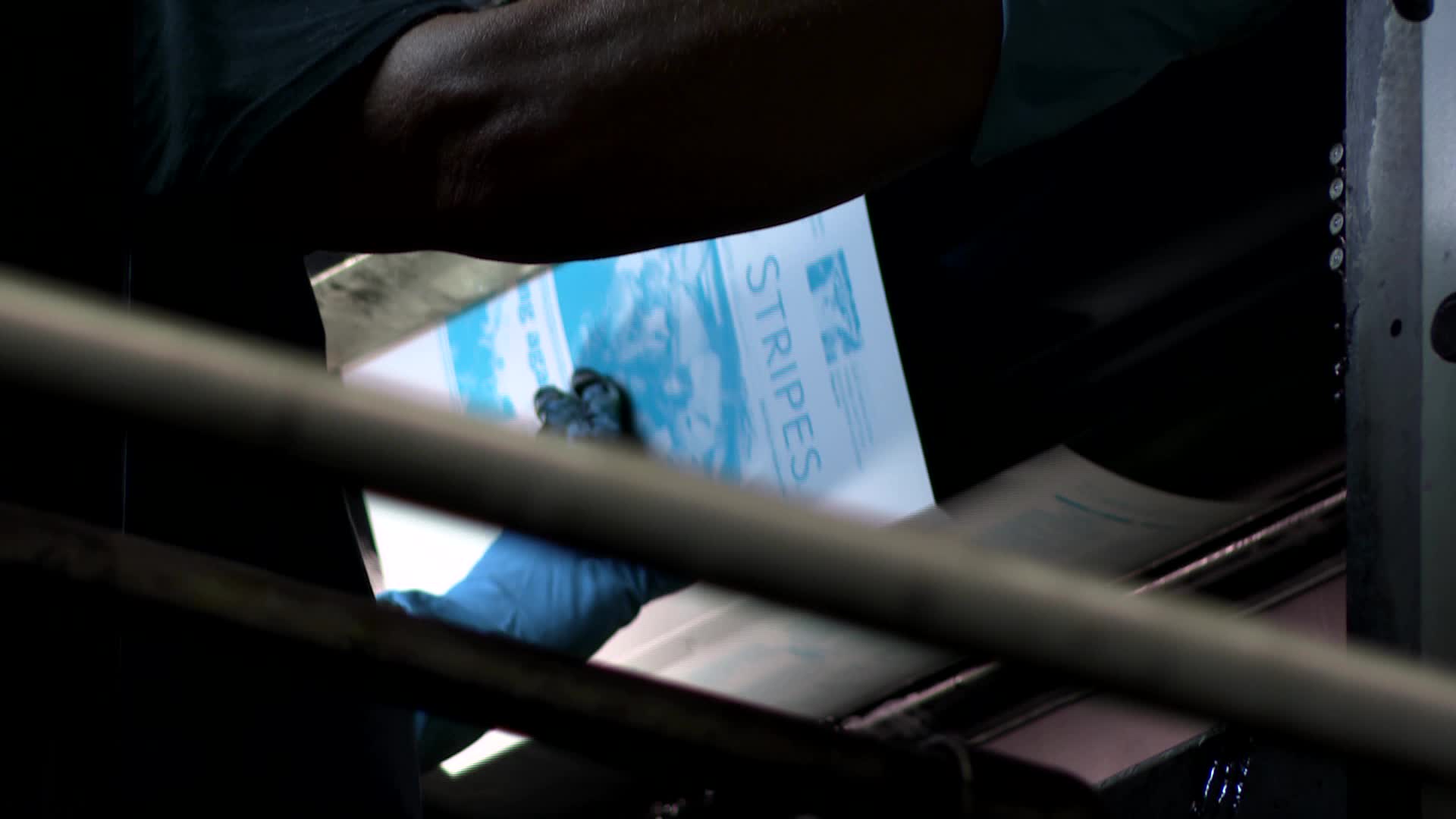 Printing press in Poland