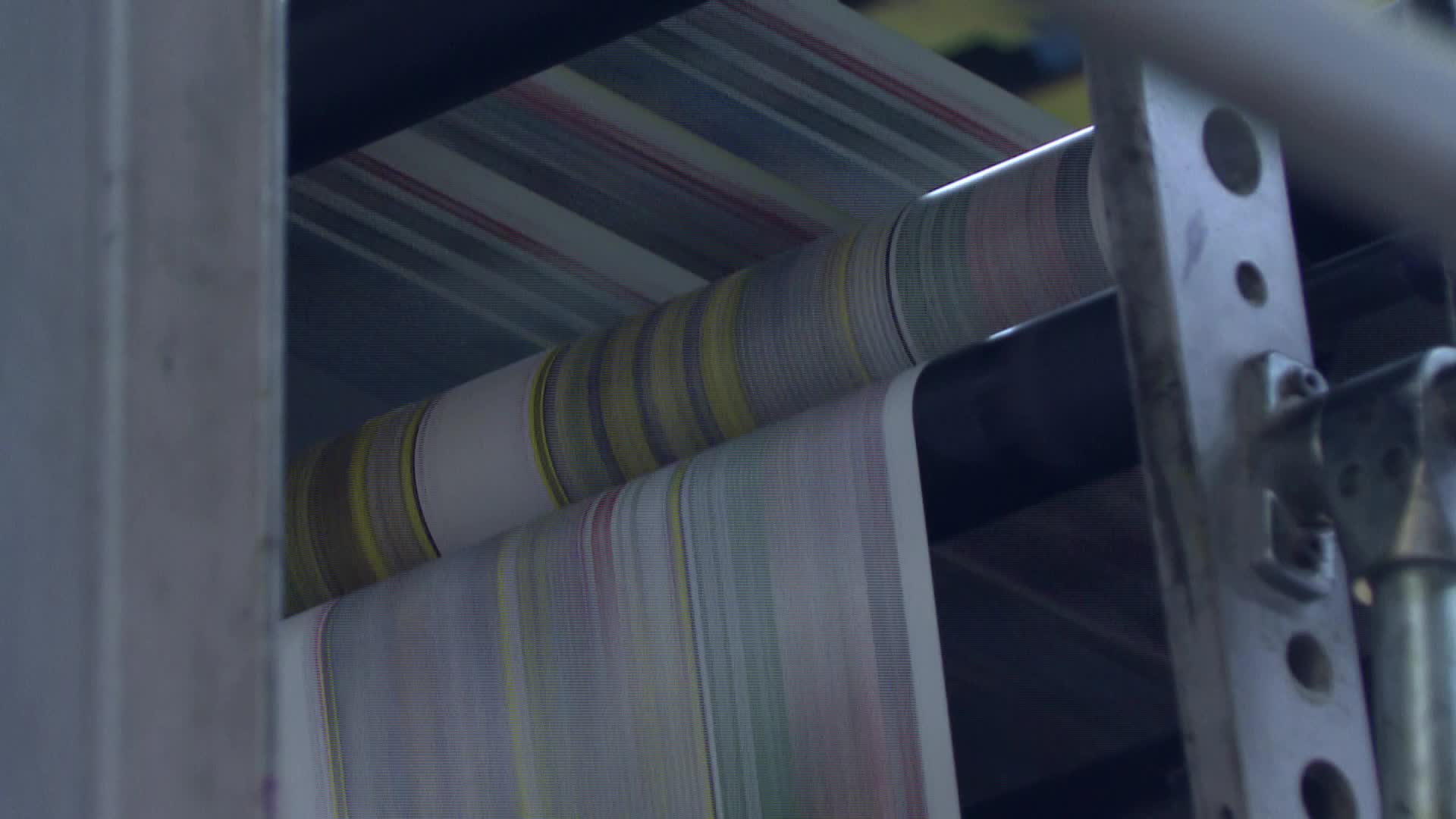 Printing press in Poland