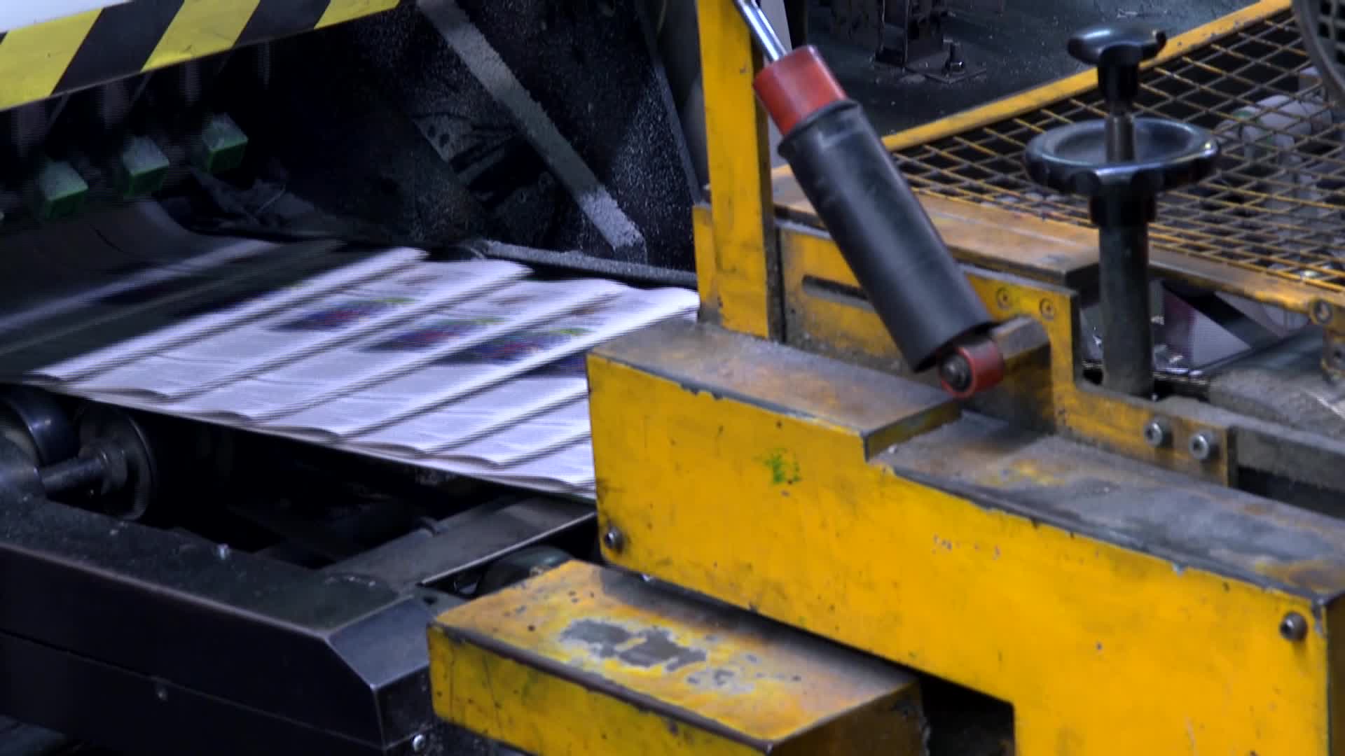 Printing press in Poland