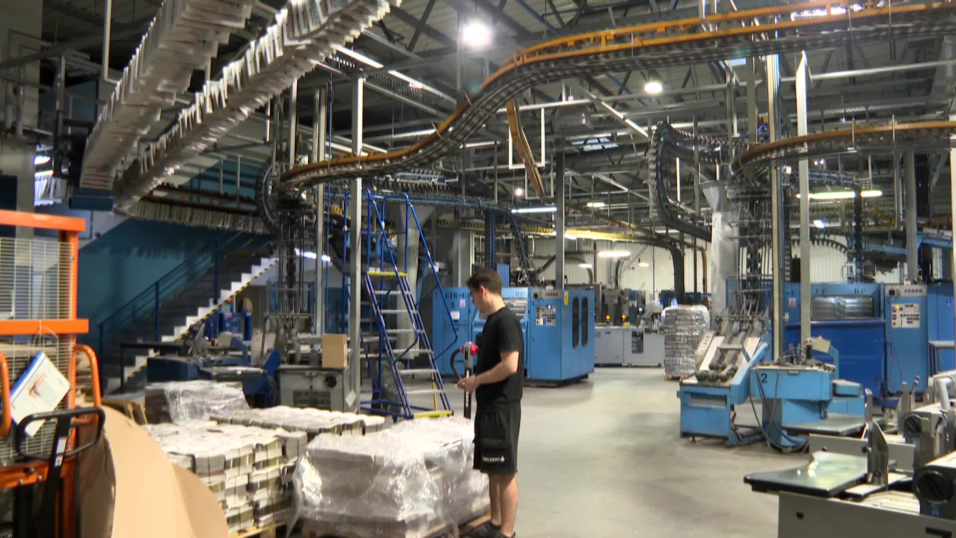 Printing press in Poland