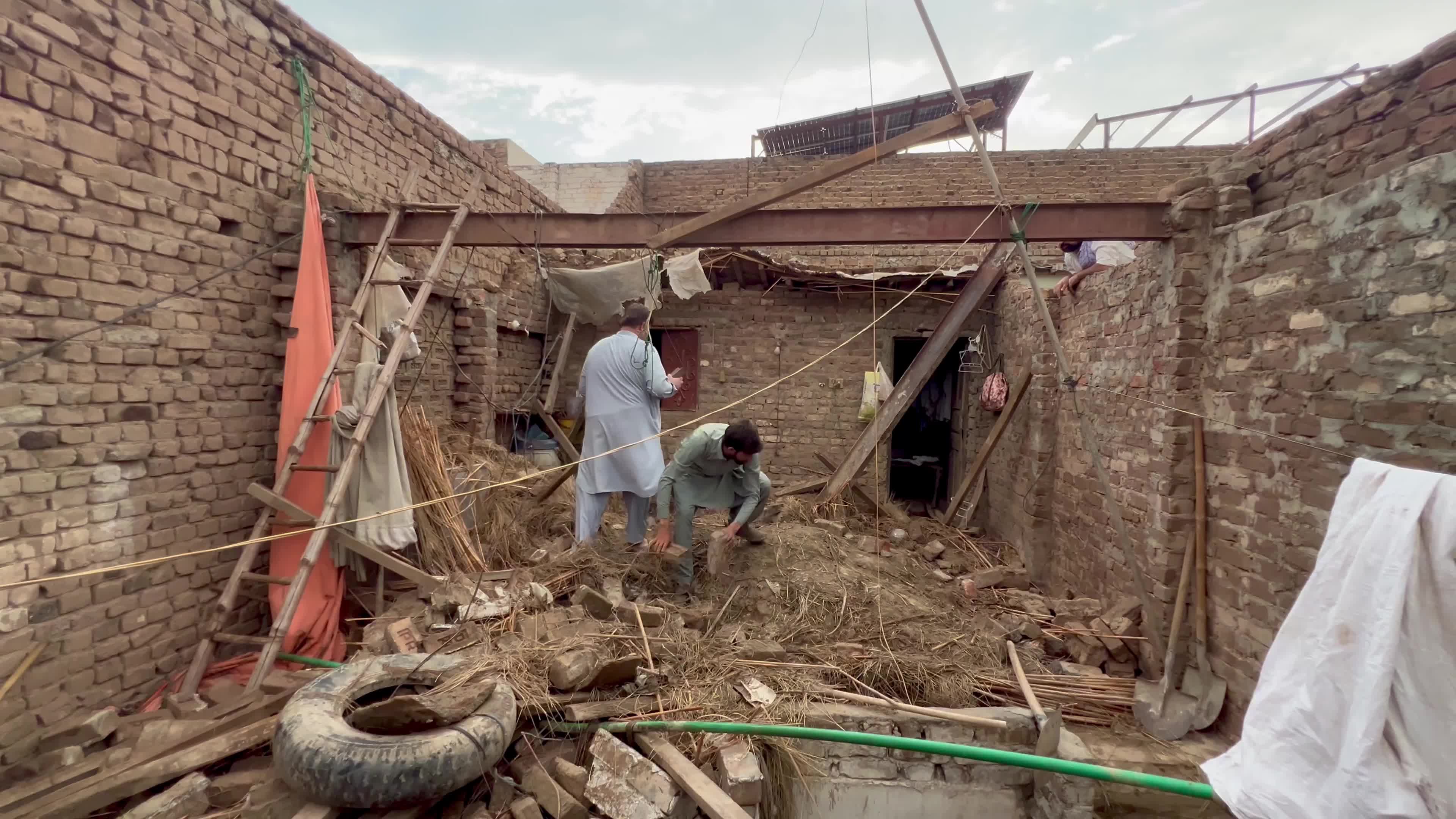 Severe Storm and Heavy Rain Lash Peshawar, Leaving Widespread Damage and Multiple Injuries