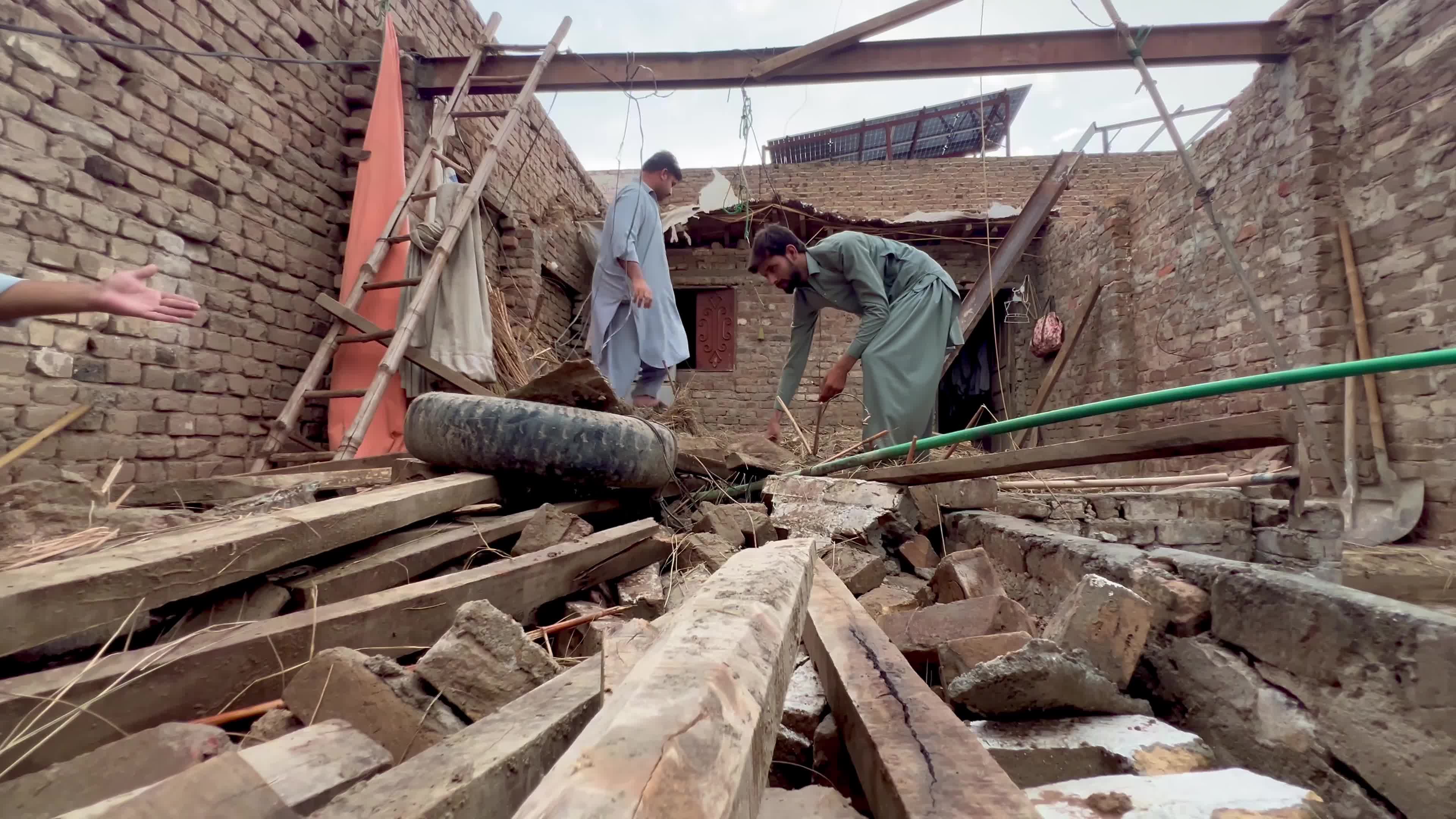 Severe Storm and Heavy Rain Lash Peshawar, Leaving Widespread Damage and Multiple Injuries