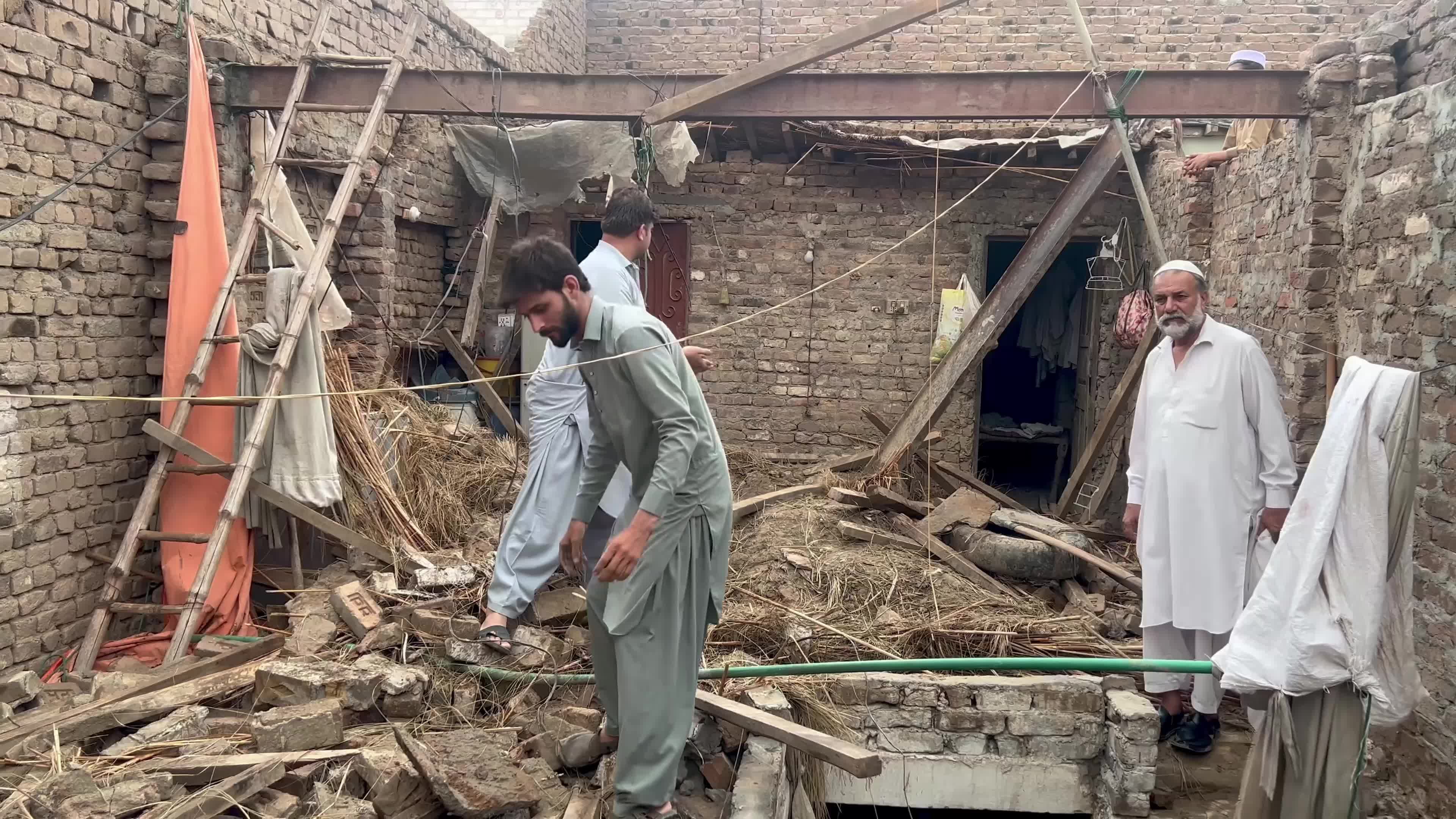 Severe Storm and Heavy Rain Lash Peshawar, Leaving Widespread Damage and Multiple Injuries