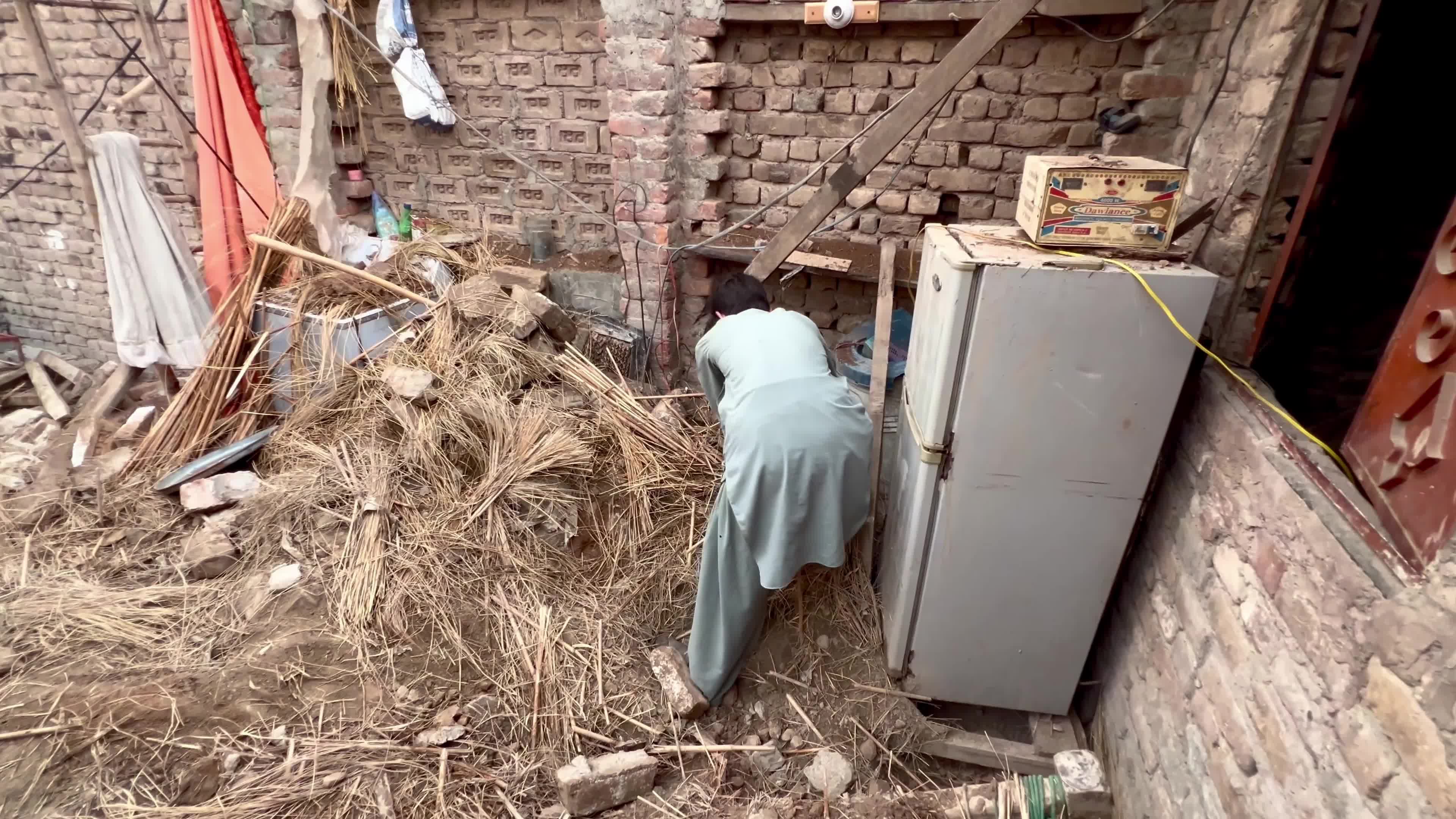 Severe Storm and Heavy Rain Lash Peshawar, Leaving Widespread Damage and Multiple Injuries