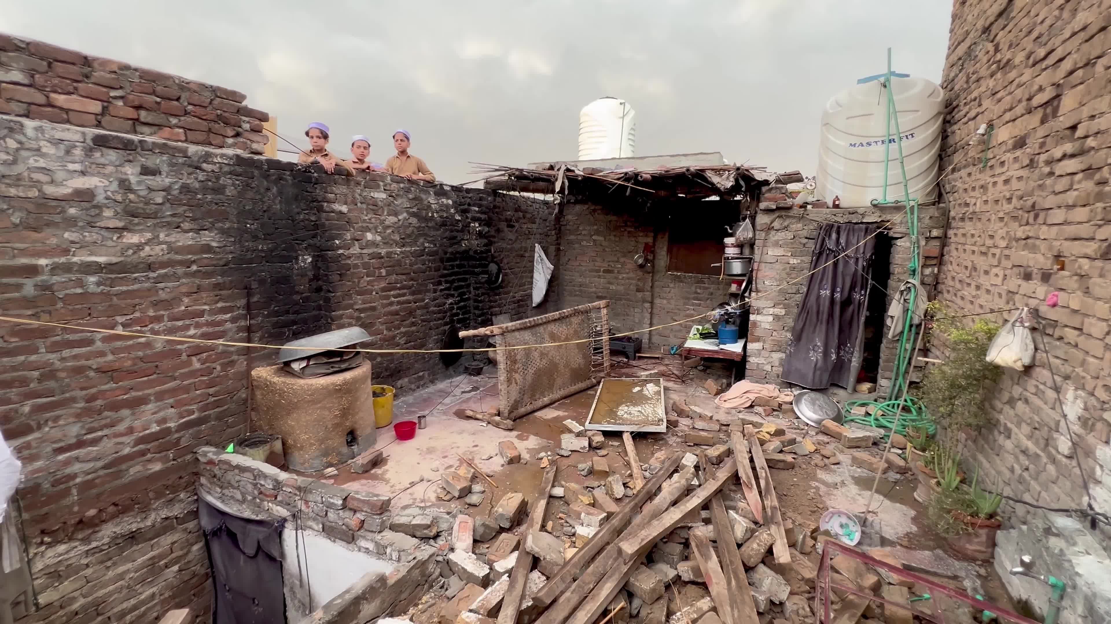 Severe Storm and Heavy Rain Lash Peshawar, Leaving Widespread Damage and Multiple Injuries