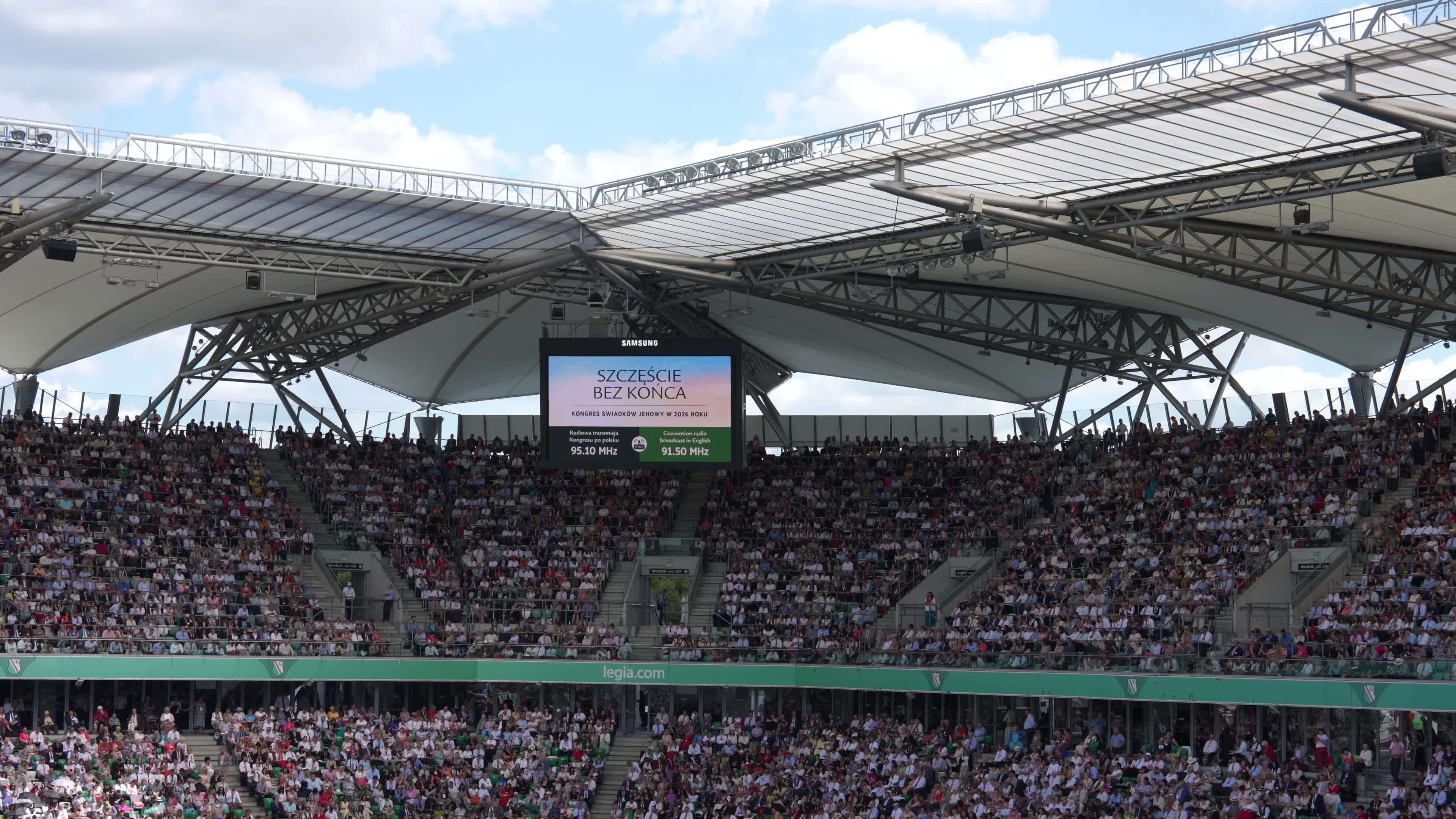 Jehovah's Witnesses Conference in Warsaw