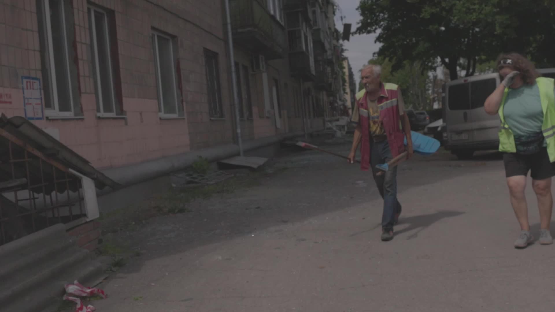 Aftermath of Russian Aistrike In Kharkiv, Ukraine