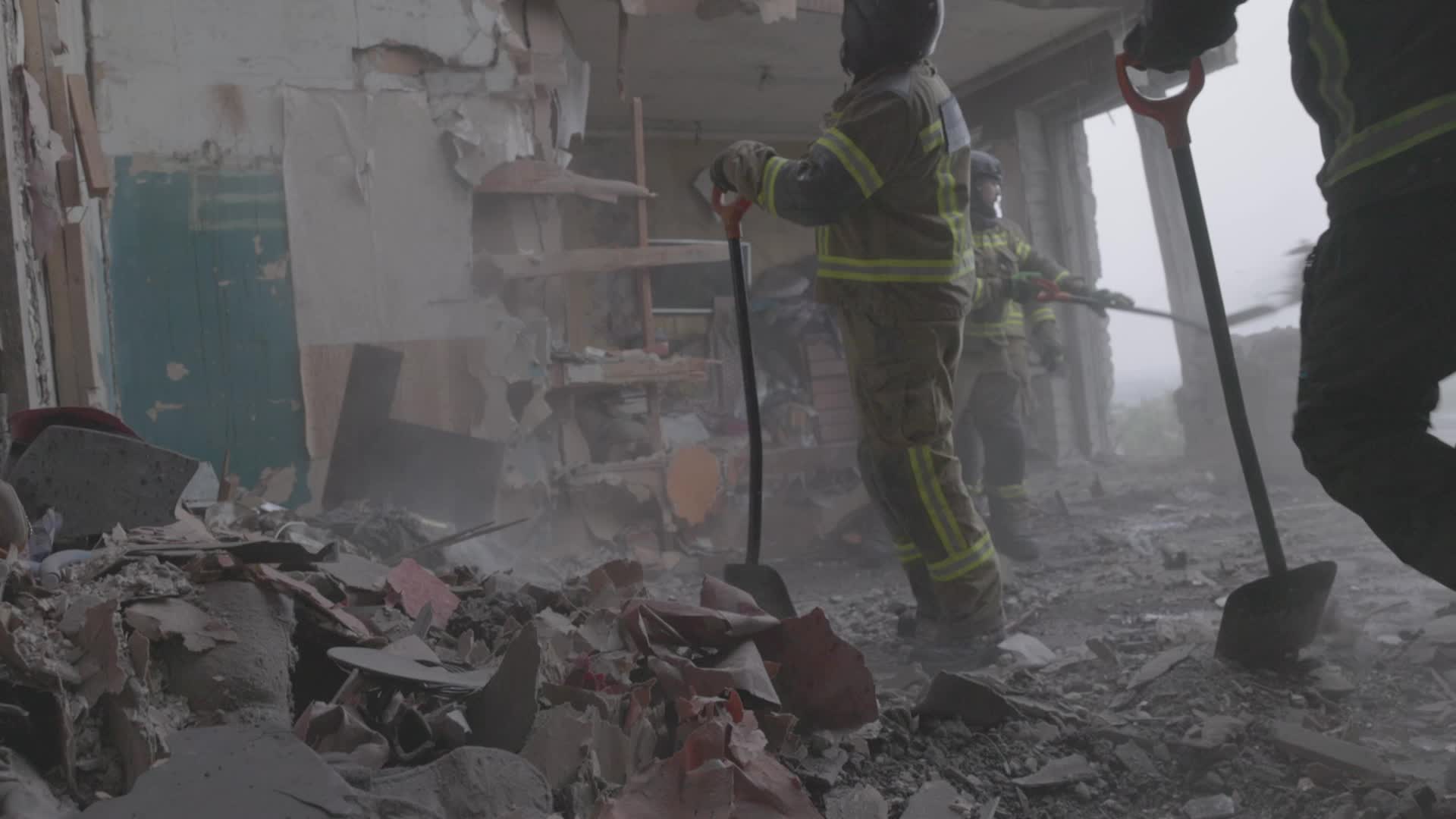 Aftermath of Russian Aistrike In Kharkiv, Ukraine