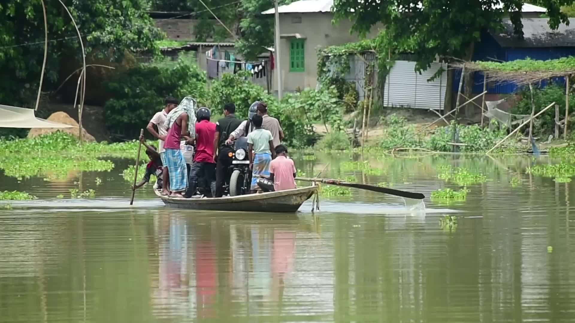 Flood Situation Improves in India's Assam