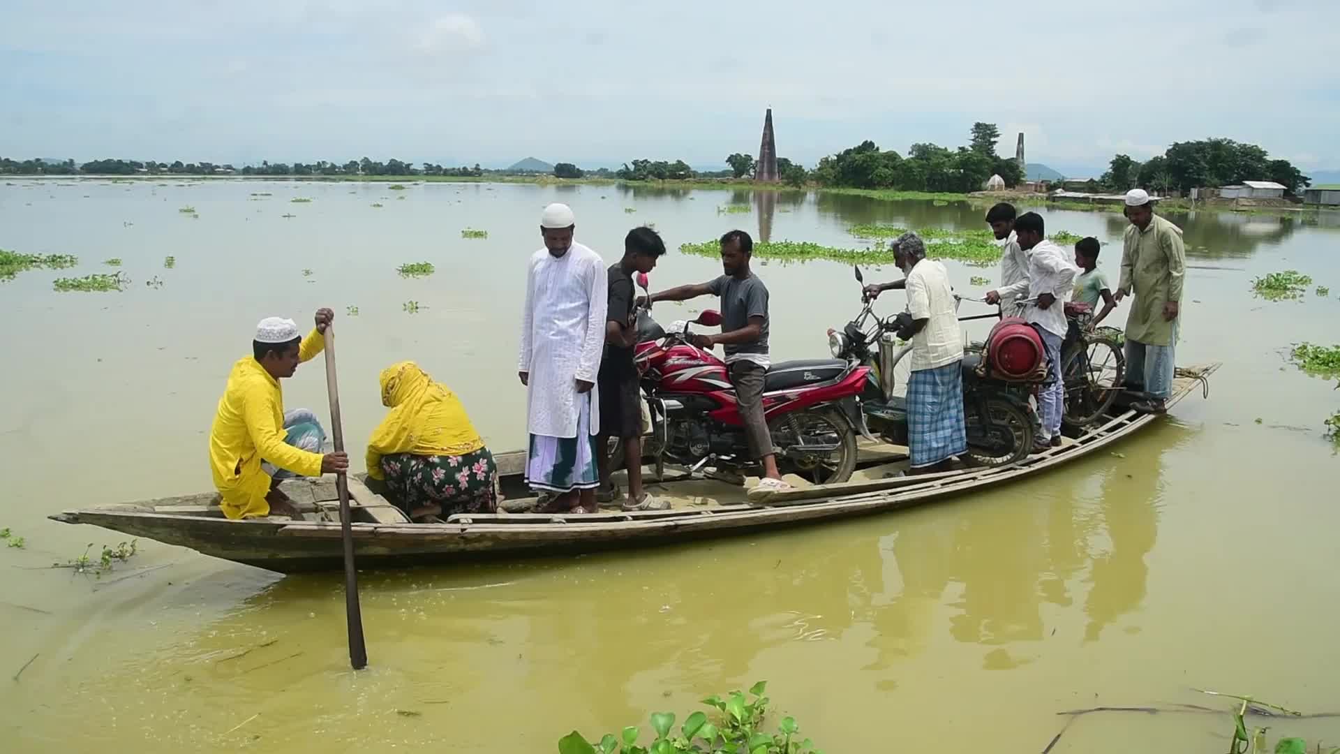 Flood Situation Improves in India's Assam