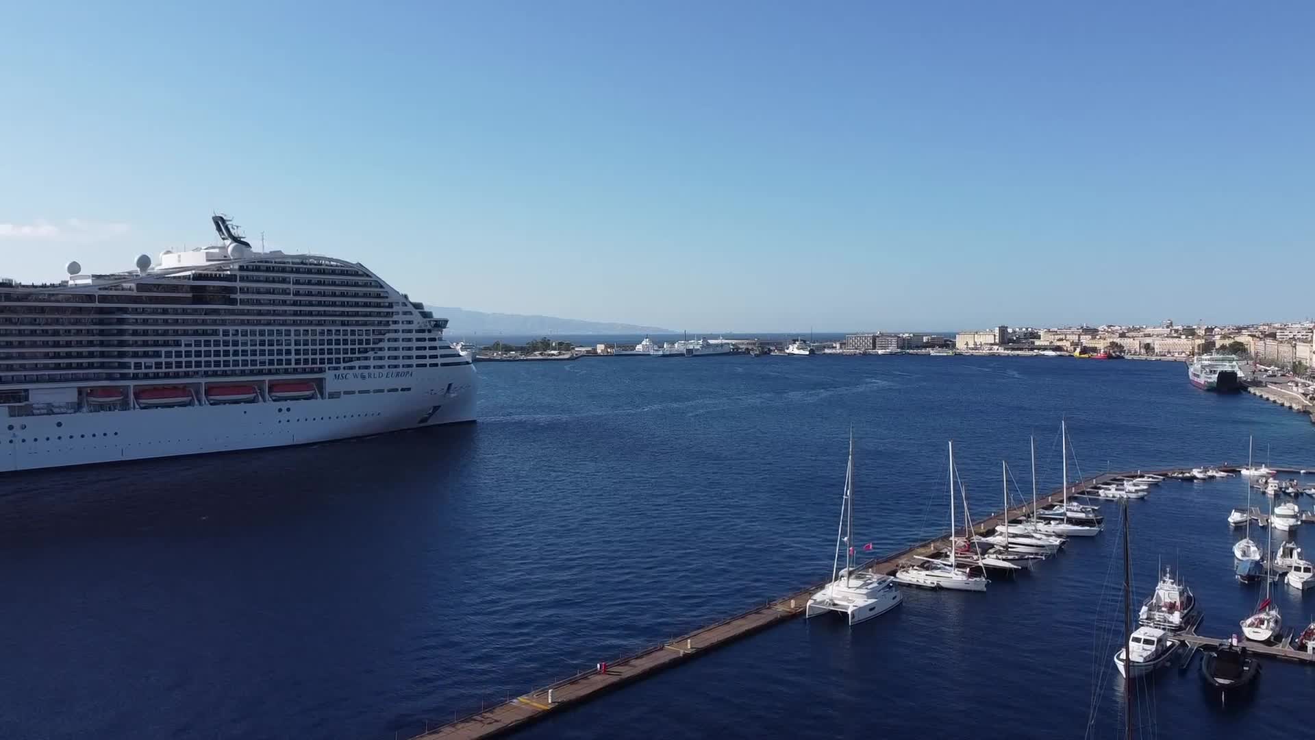 Tourists in Messina