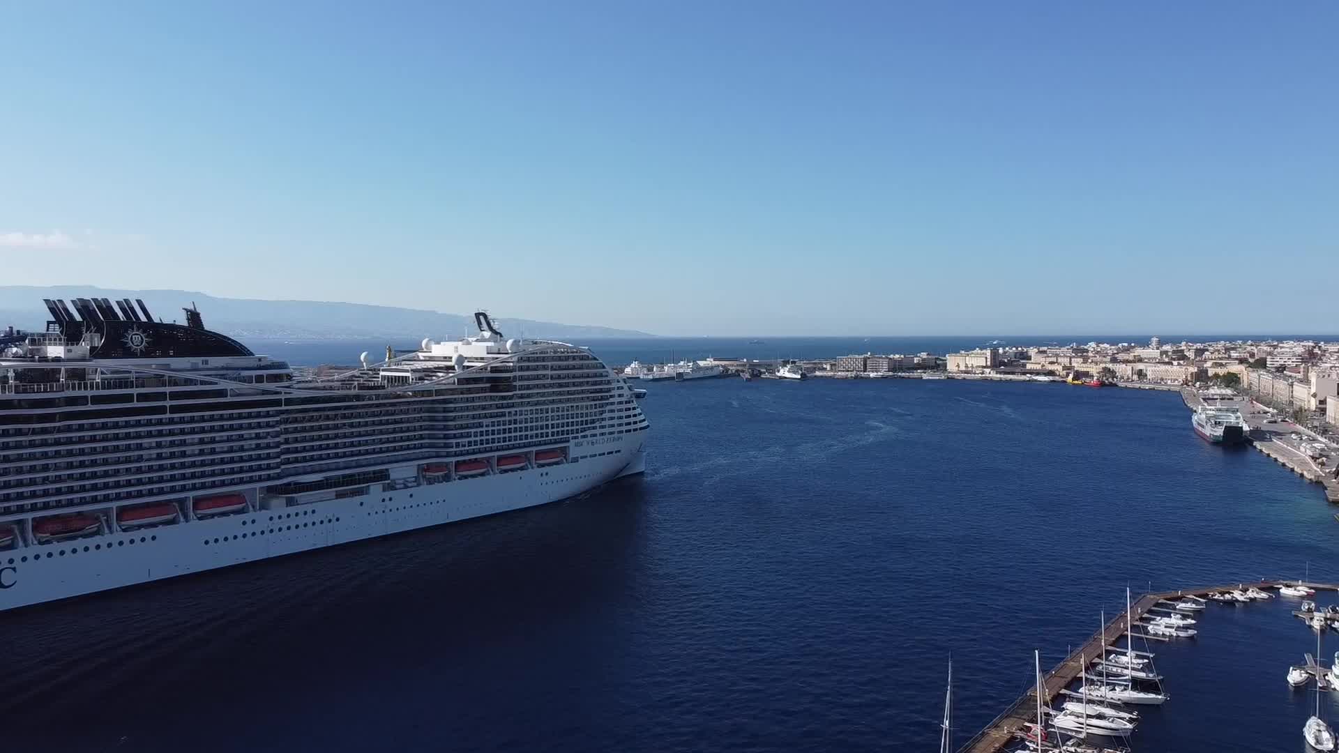 Tourists in Messina