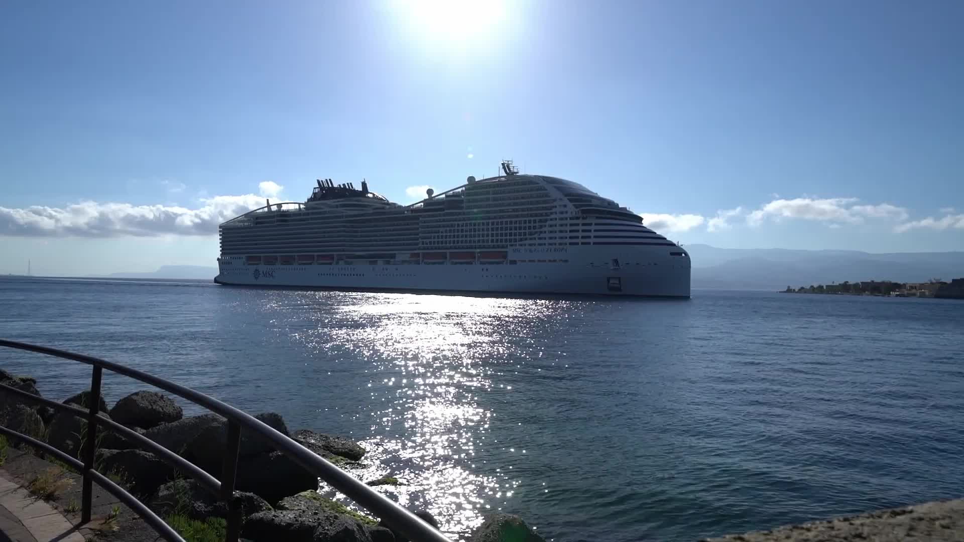Tourists in Messina