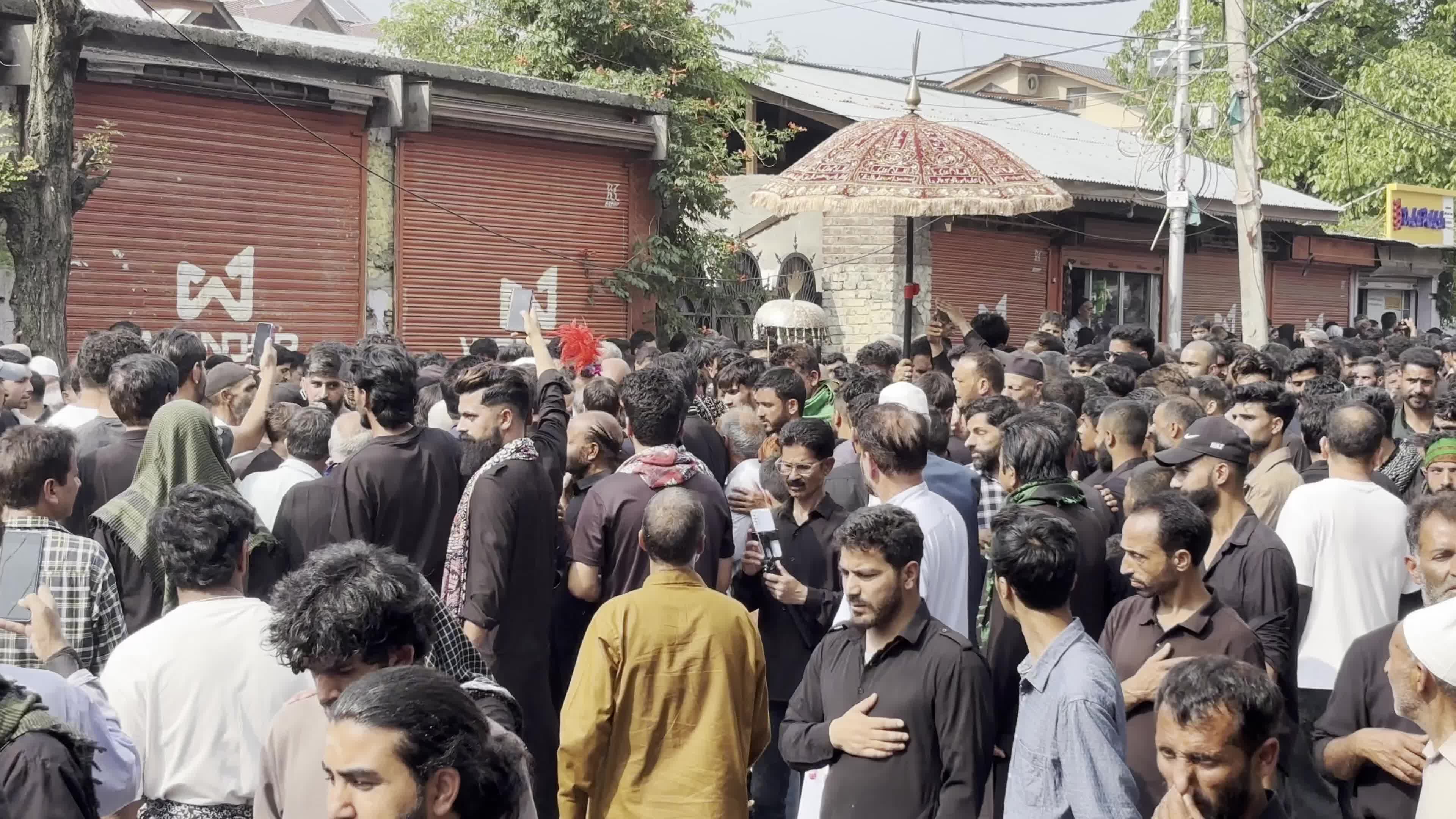 25th Muharram Procession in Kashmir, India