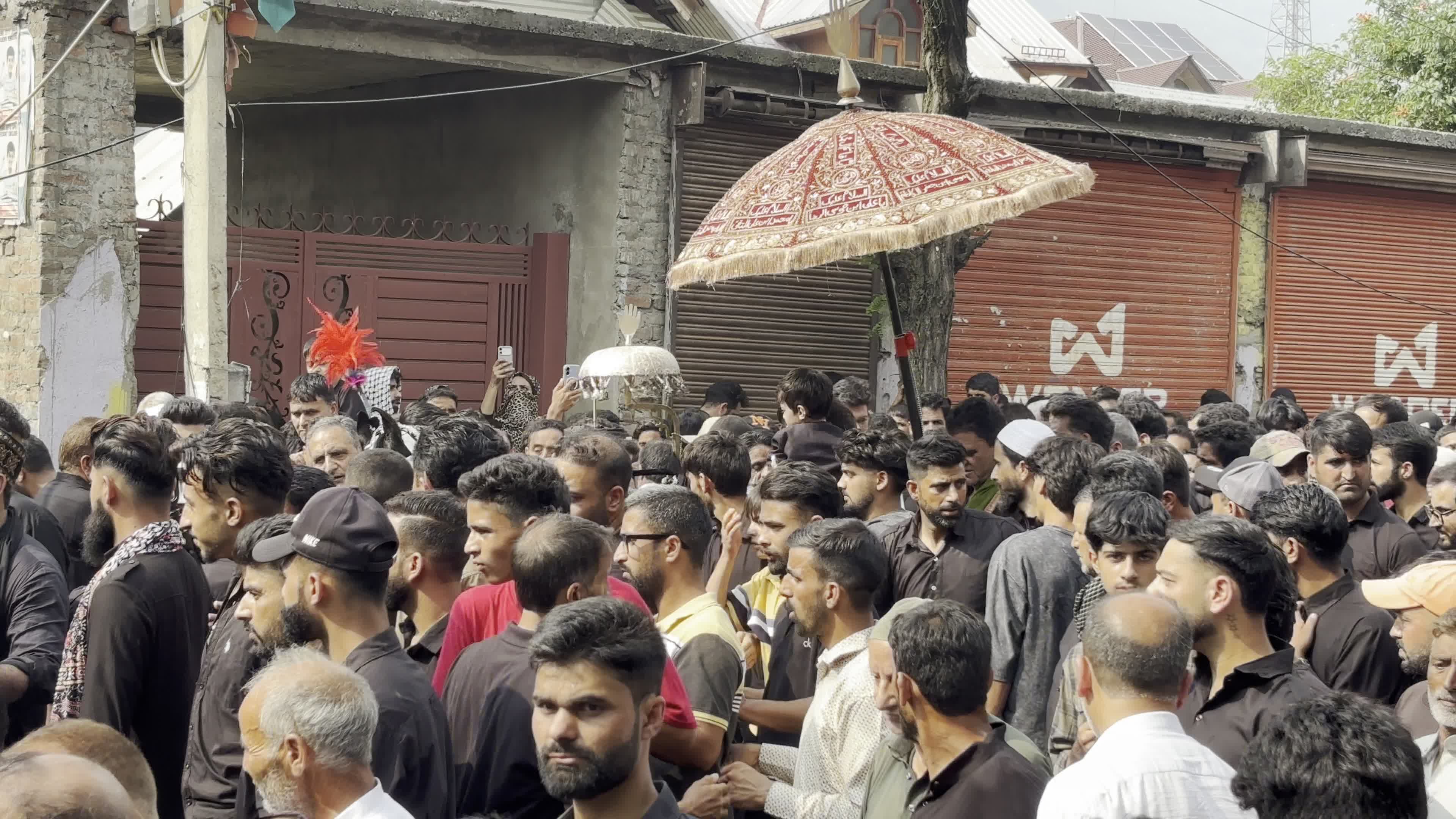 25th Muharram Procession in Kashmir, India