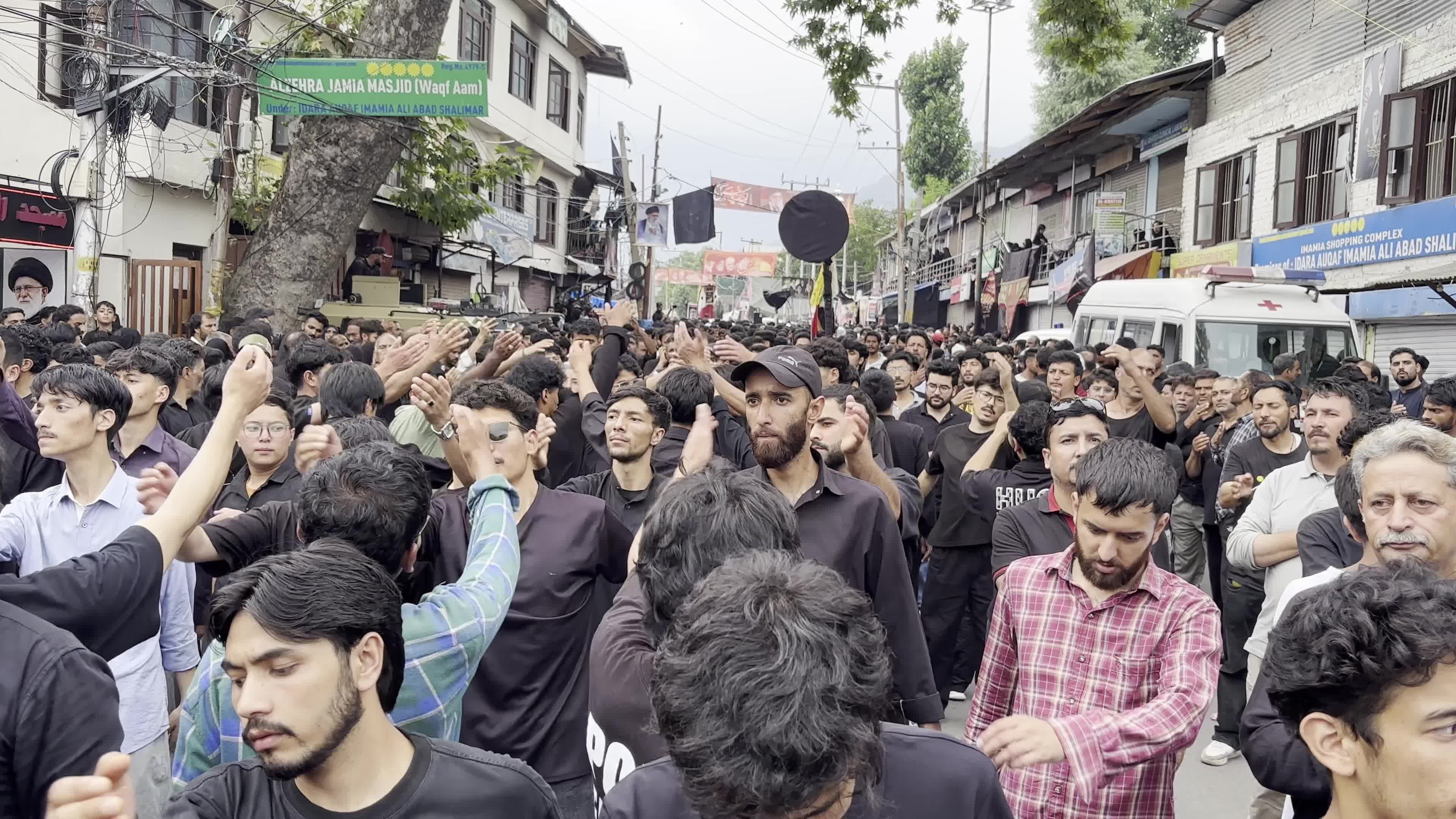 25th Muharram Procession in Kashmir, India