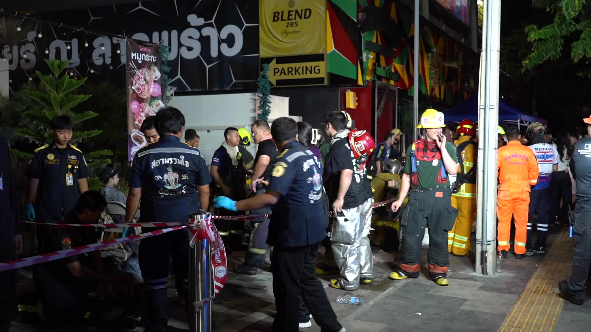 Bangkok Pub Fire Kills at Least 27 People.