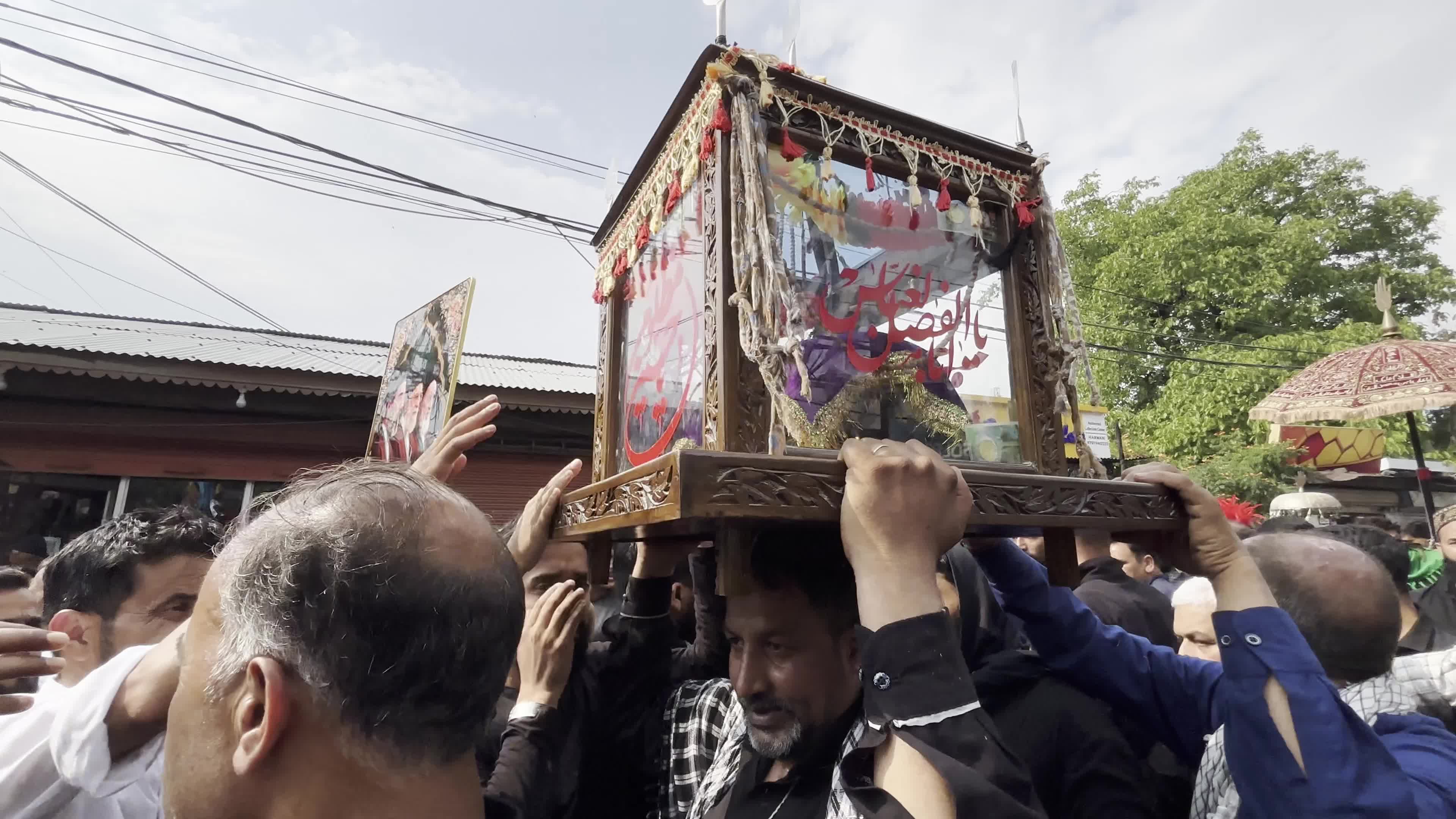 25th Muharram Procession in Kashmir, India