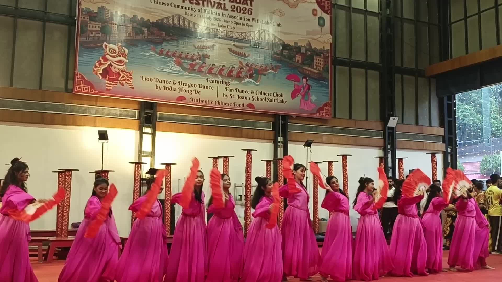 Chinese Dragon Boat Festival In Kolkata, India
