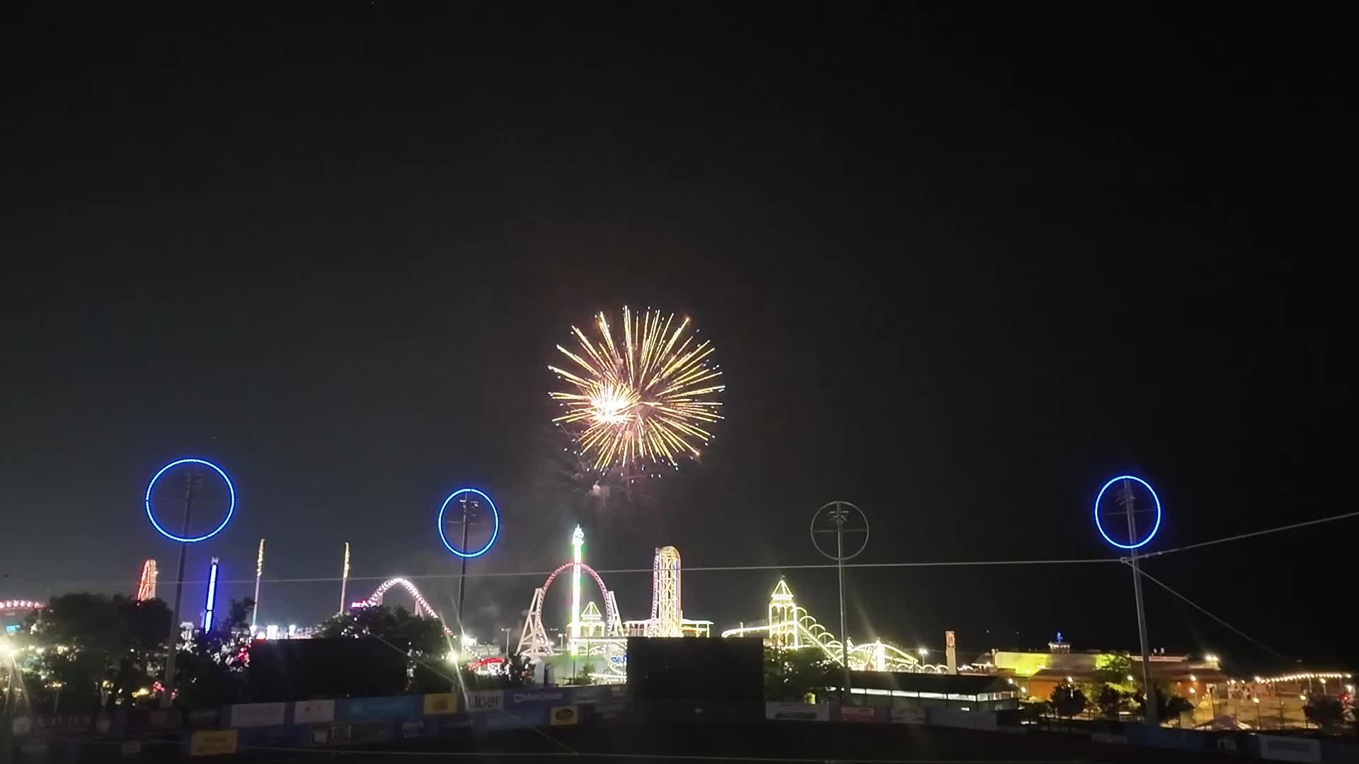 Wilmington Blue Rocks vs. Brooklyn Cyclones Post game fireworks