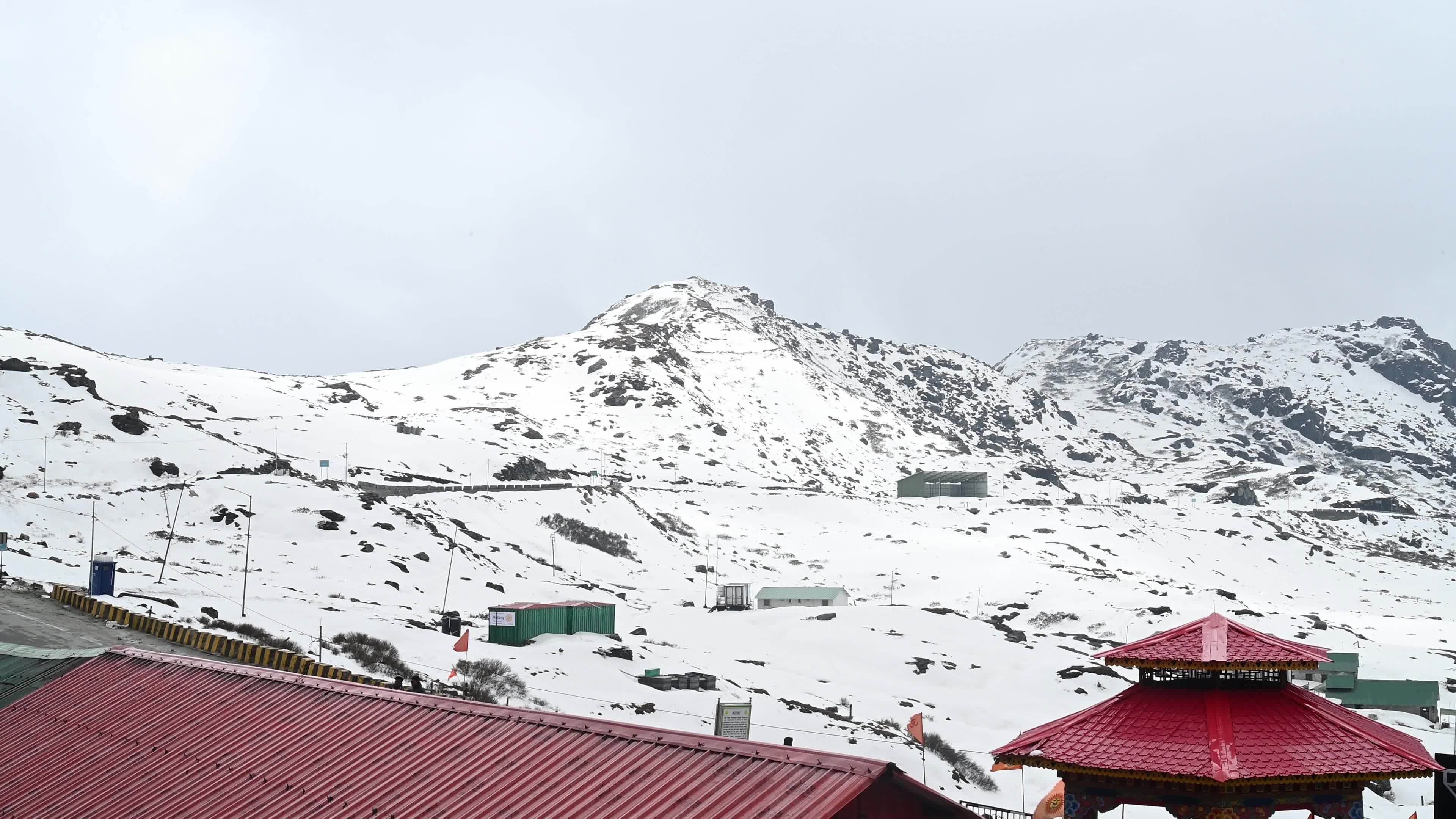Indian soldier bunker - Old Baba Harbhajan Singh Temple - The Himalaya - Temple in Sikkim - Indian Army