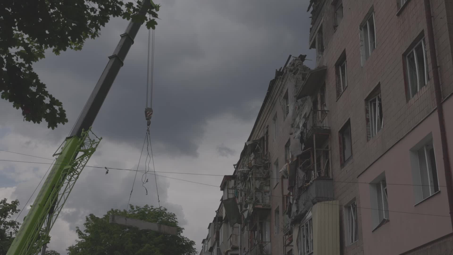 Aftermath of Russian Aistrike In Kharkiv, Ukraine