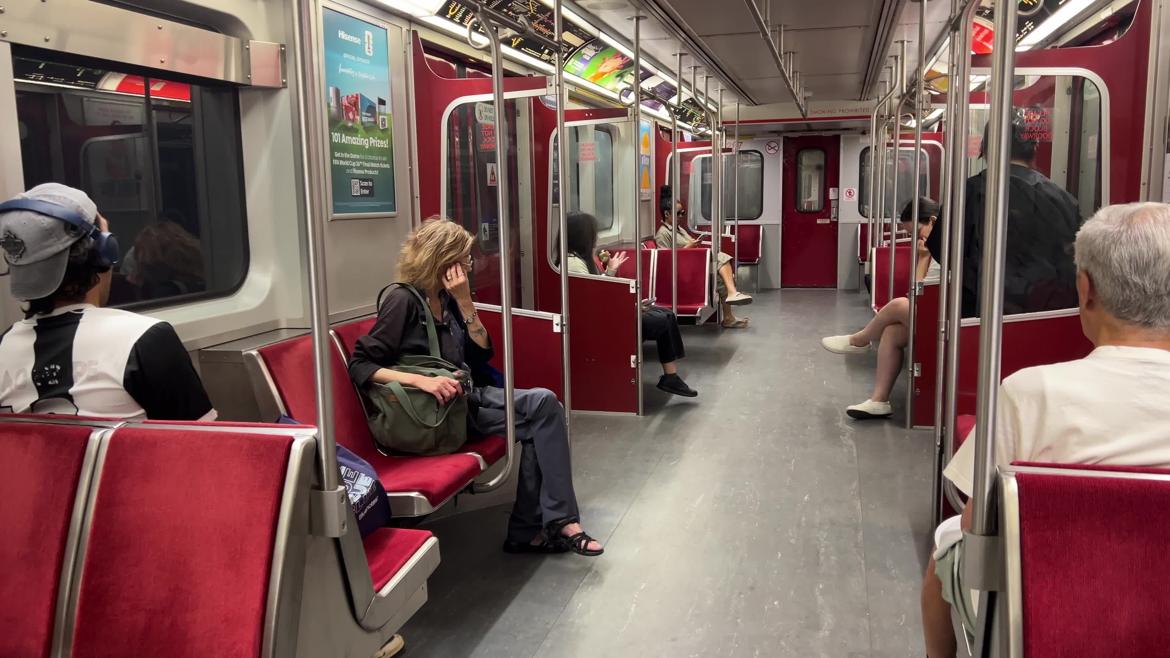 Daily life in downtown Toronto