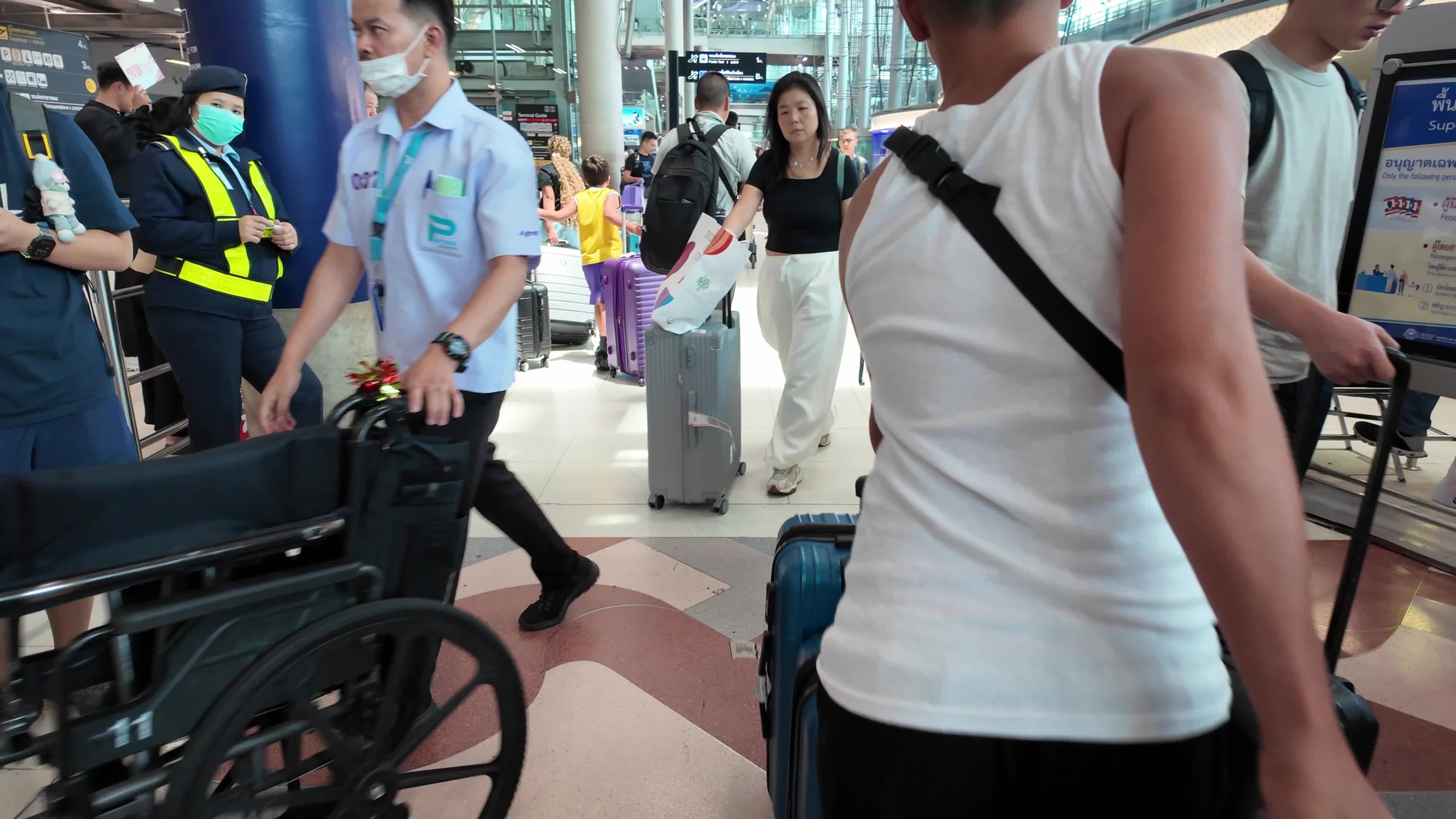 Suvarnabhumi Airport in Bangkok