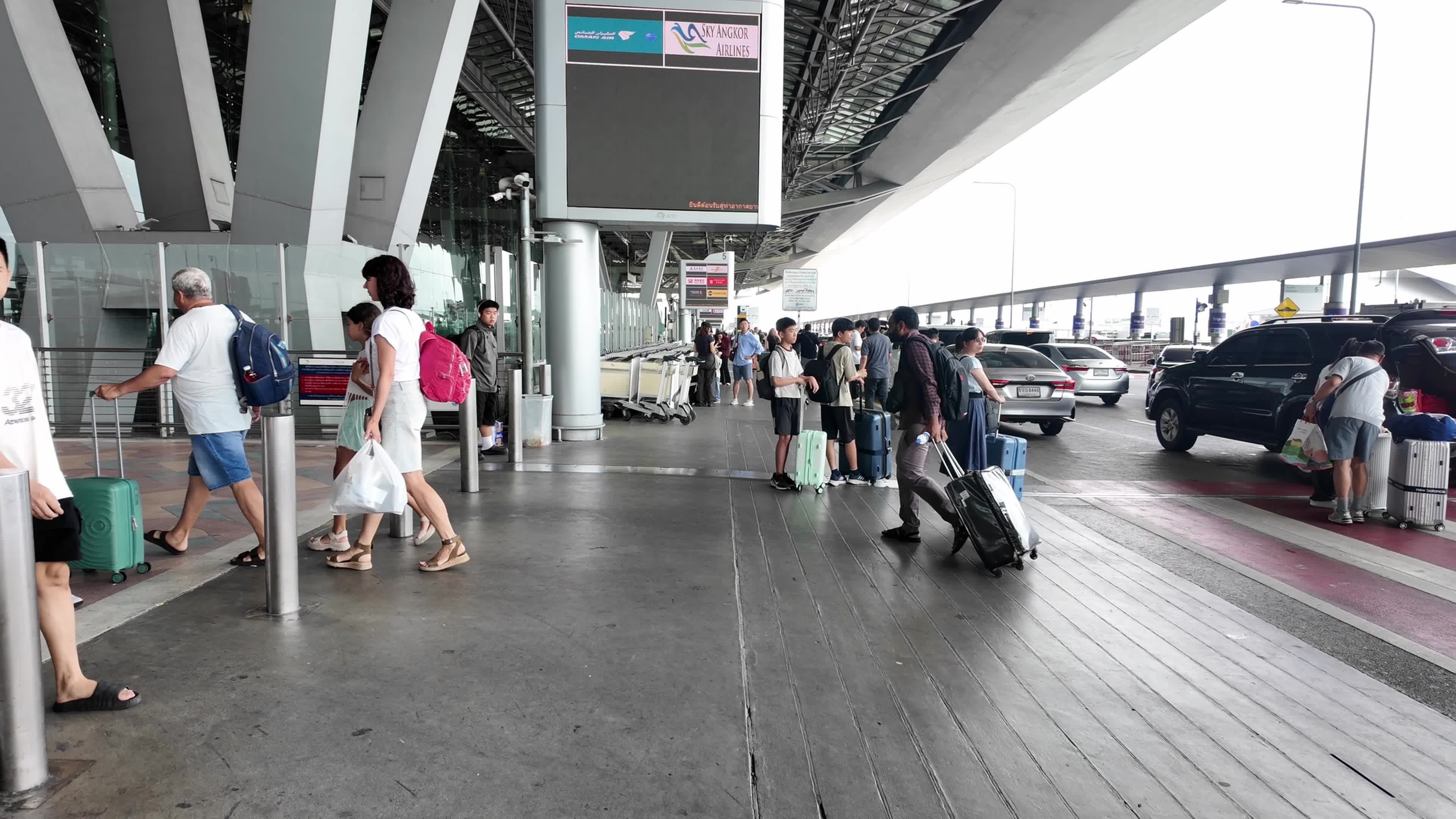 Suvarnabhumi Airport in Bangkok