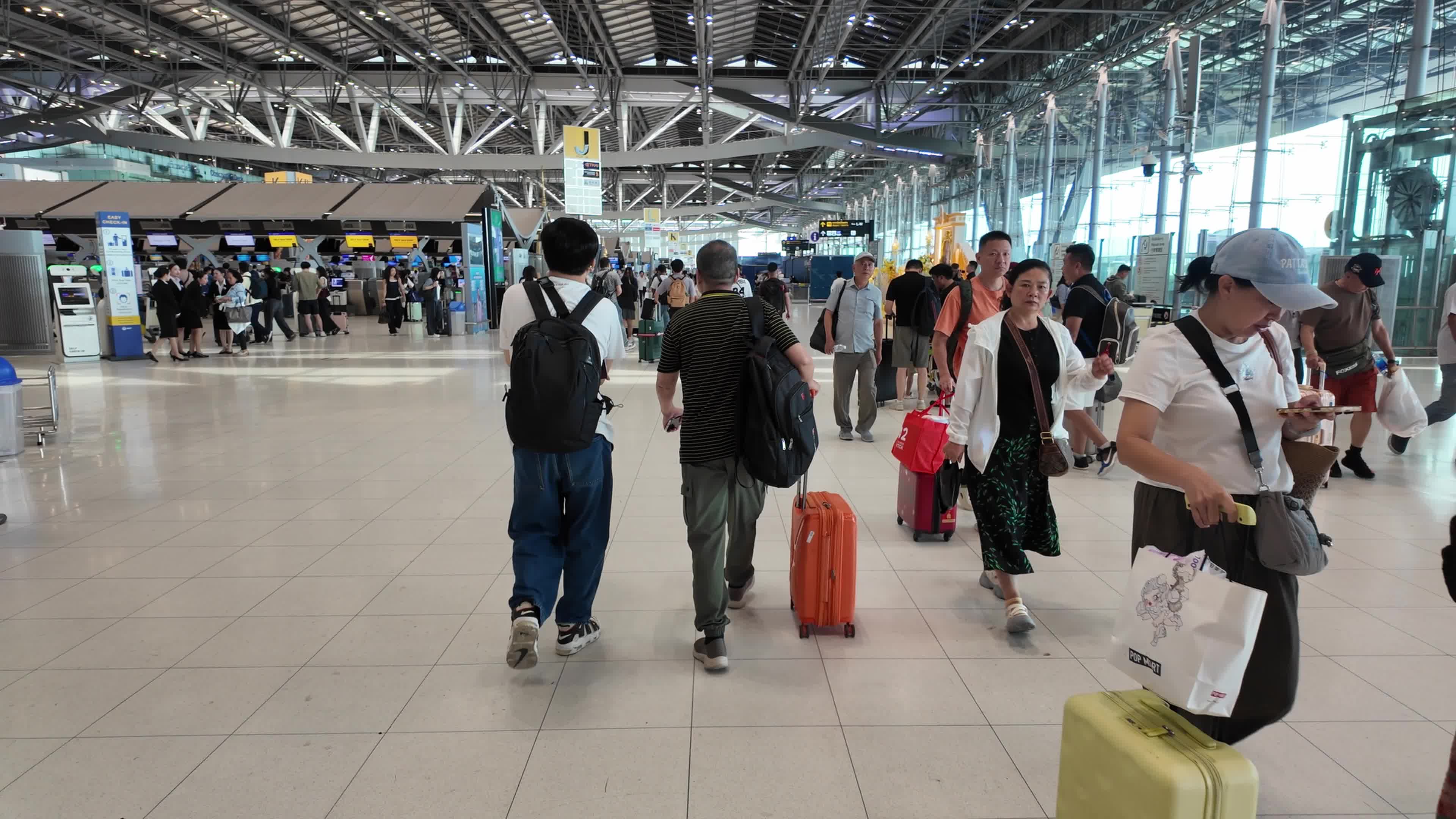 Suvarnabhumi Airport in Bangkok
