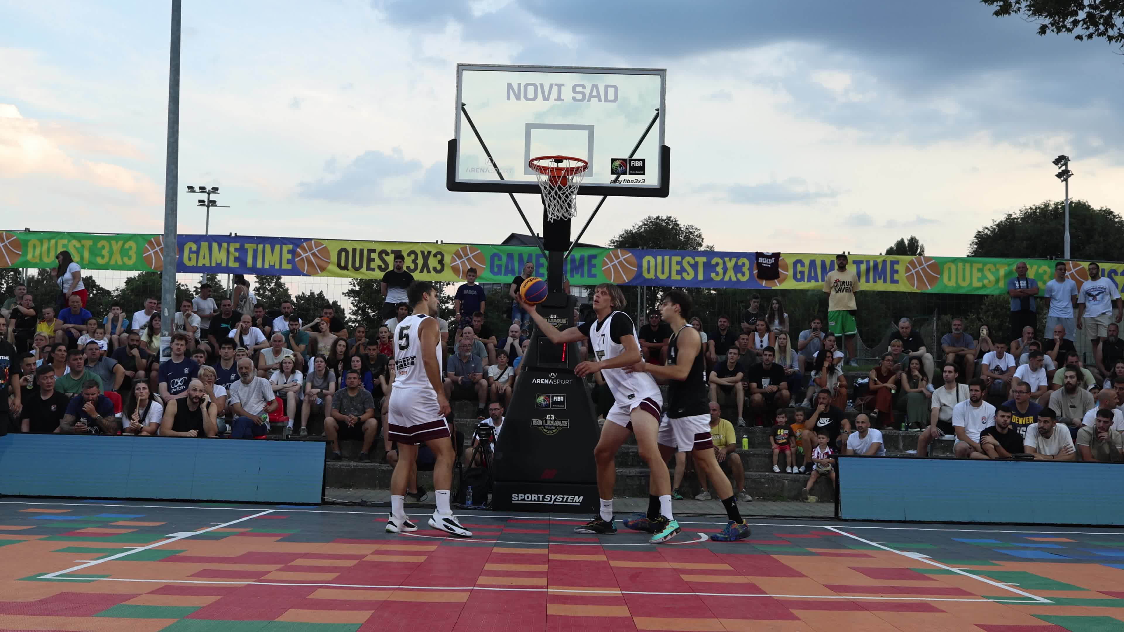 Vozdovac vs Cuka ECD at the Quest Novi Sad 2026 3x3 Basketball Tournament