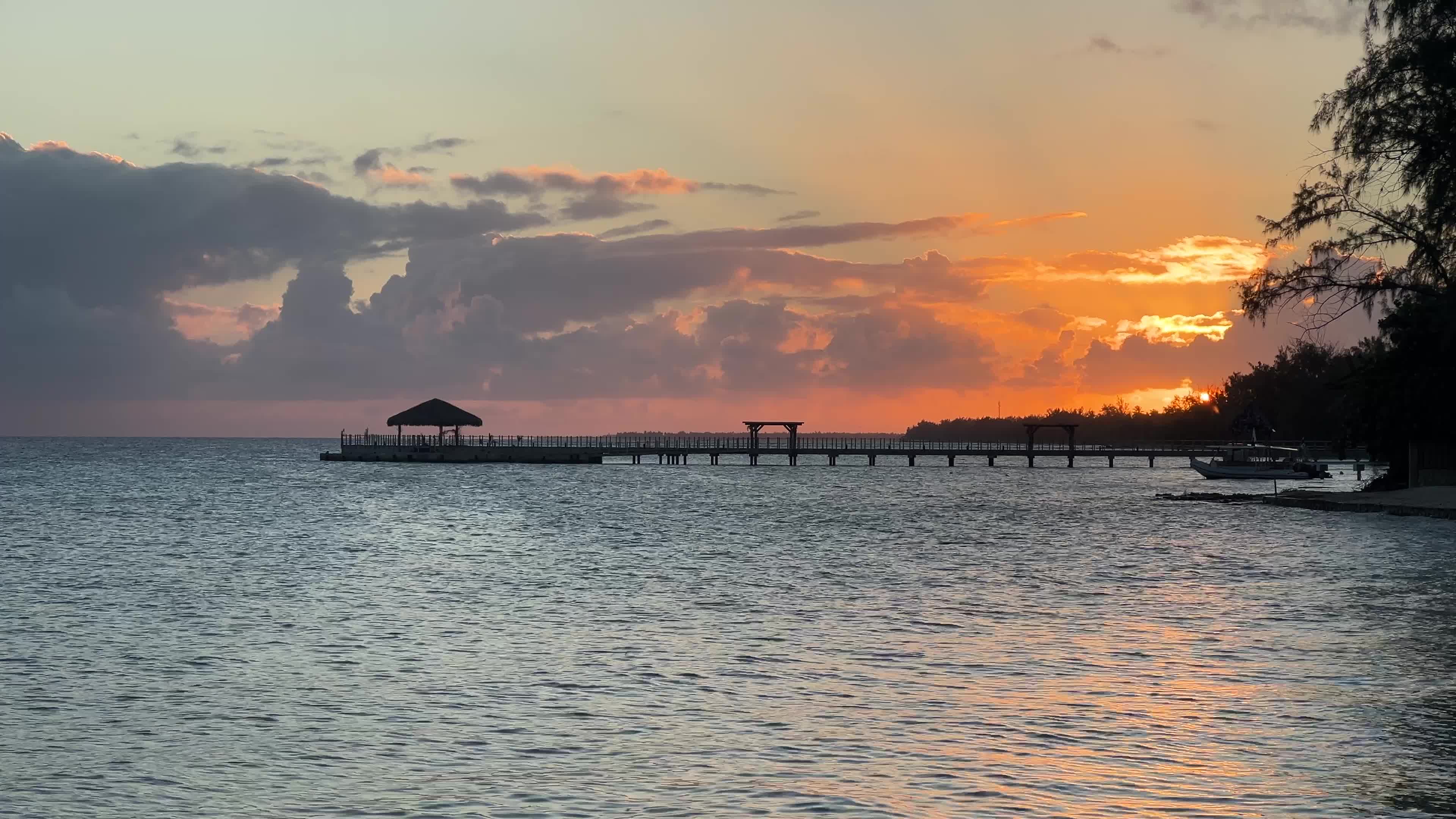 Sunset in Rangiroa