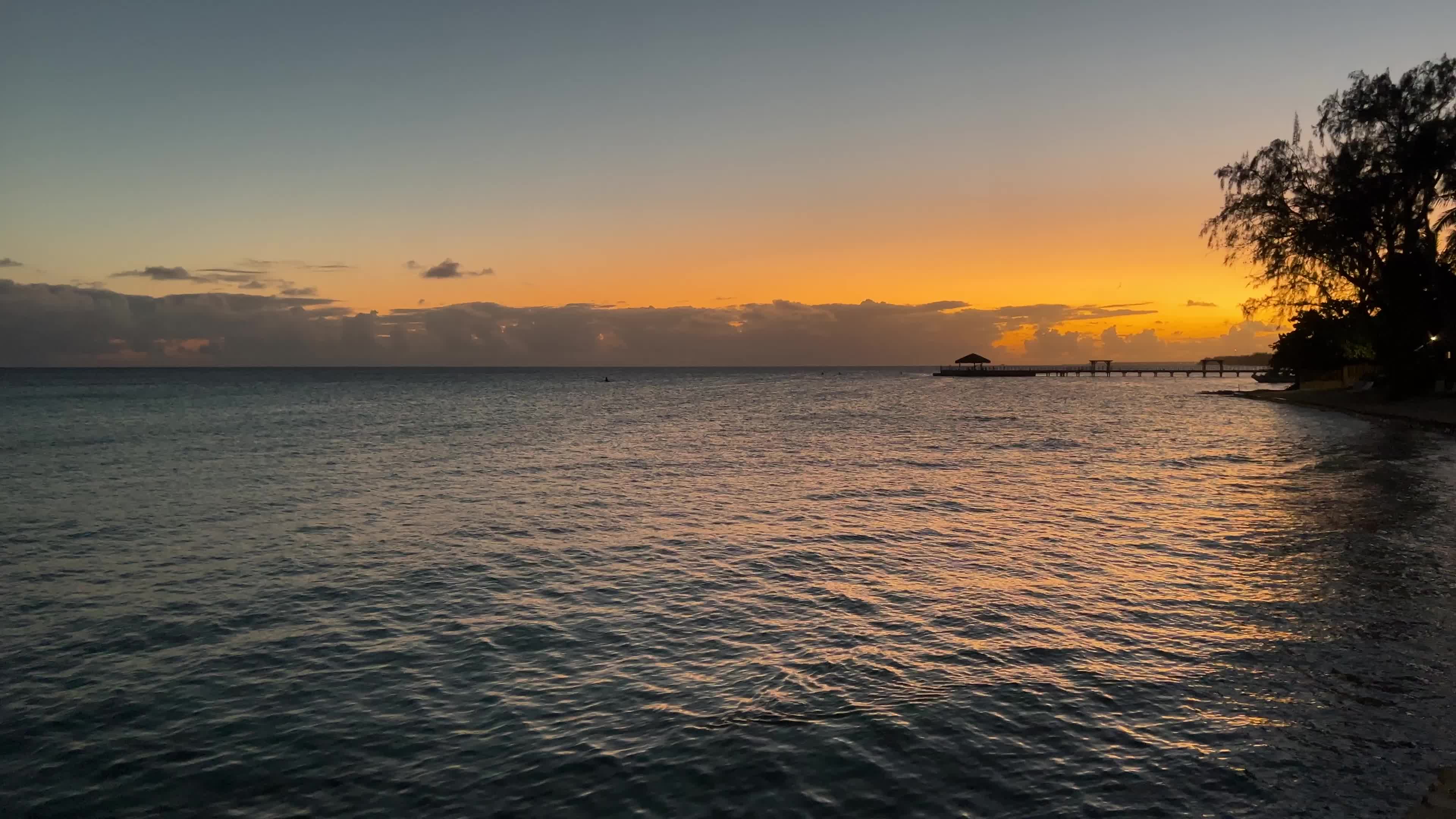 Sunset in Rangiroa