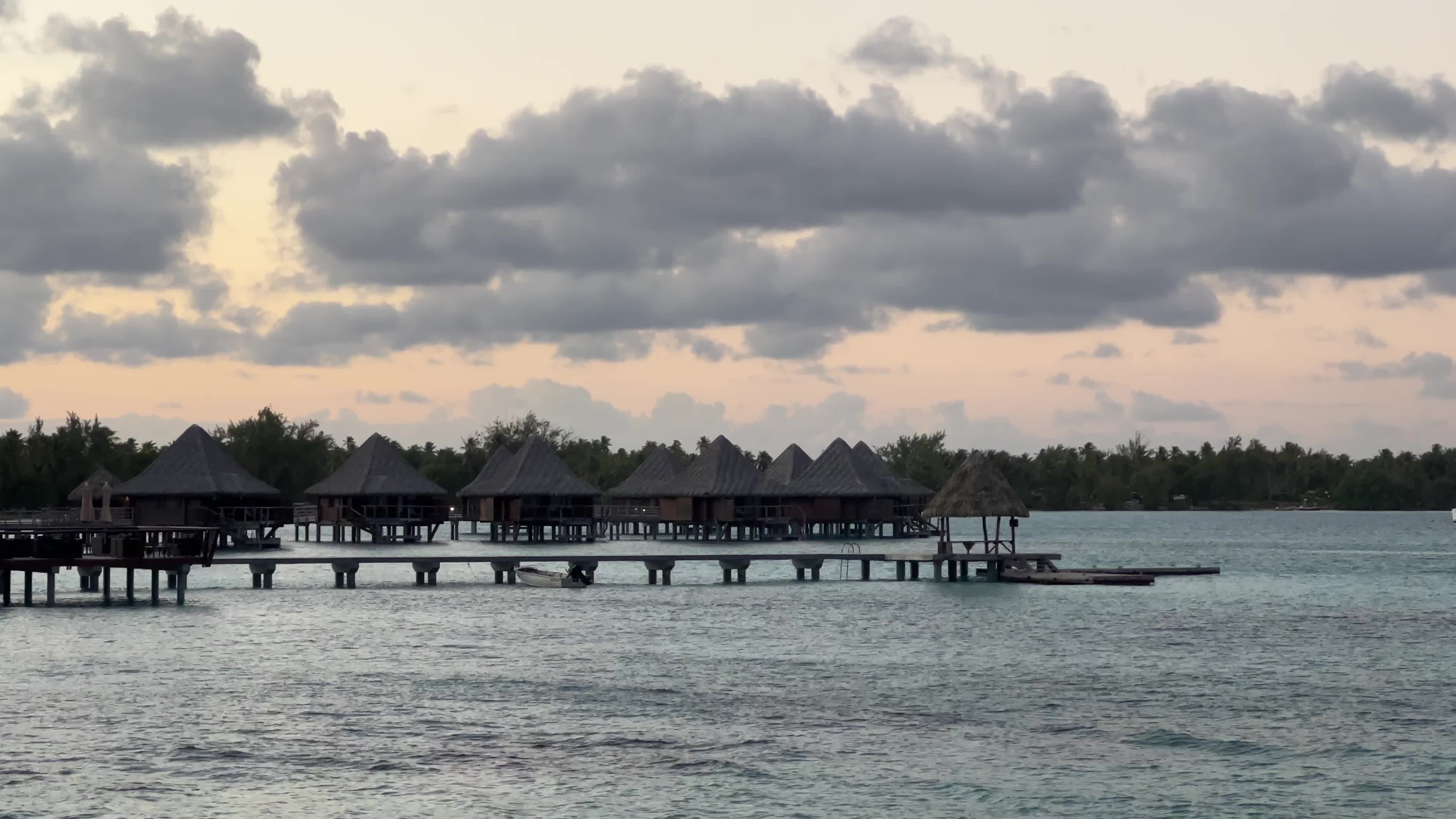 Sunset in Rangiroa