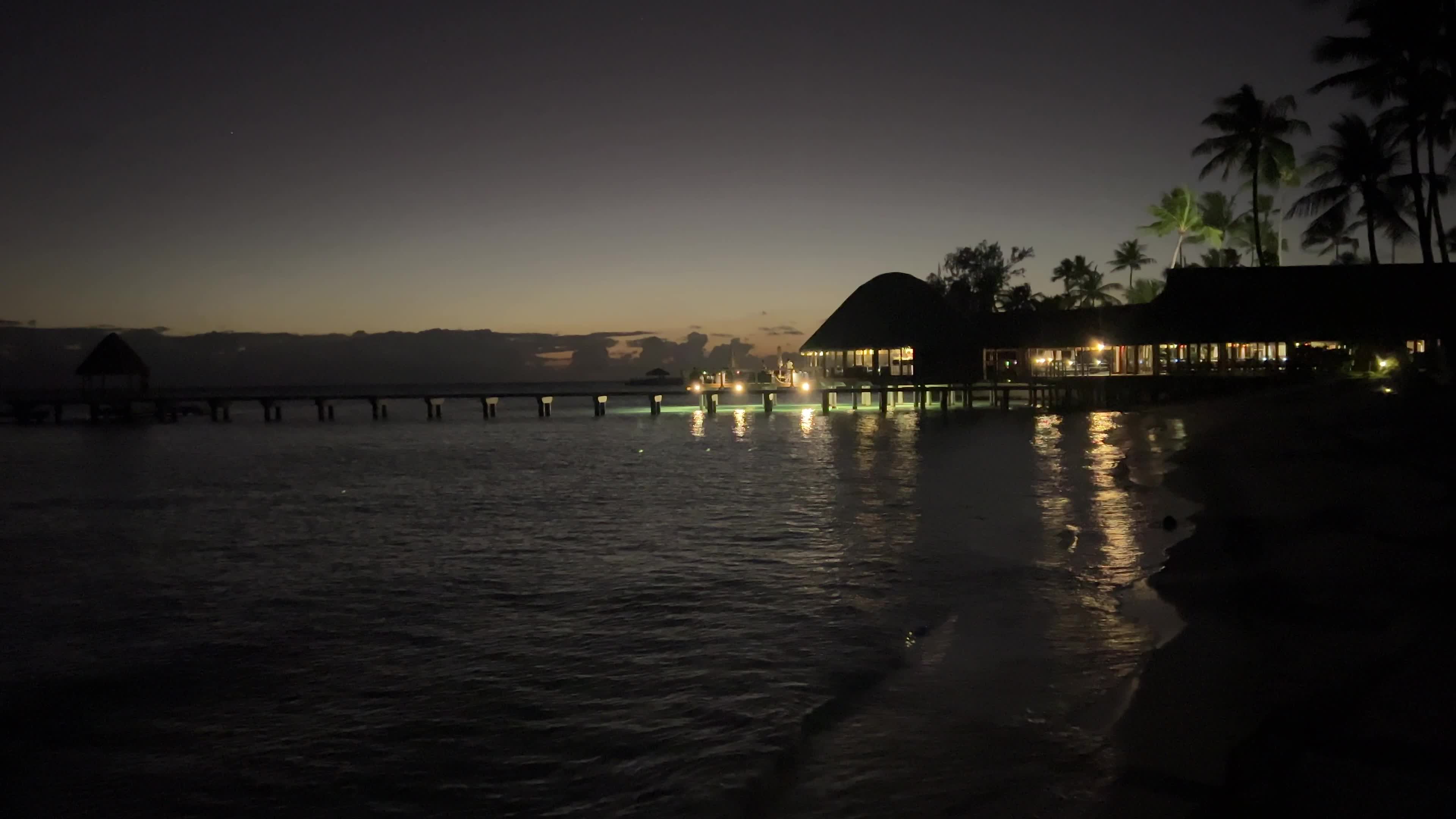 Sunset in Rangiroa