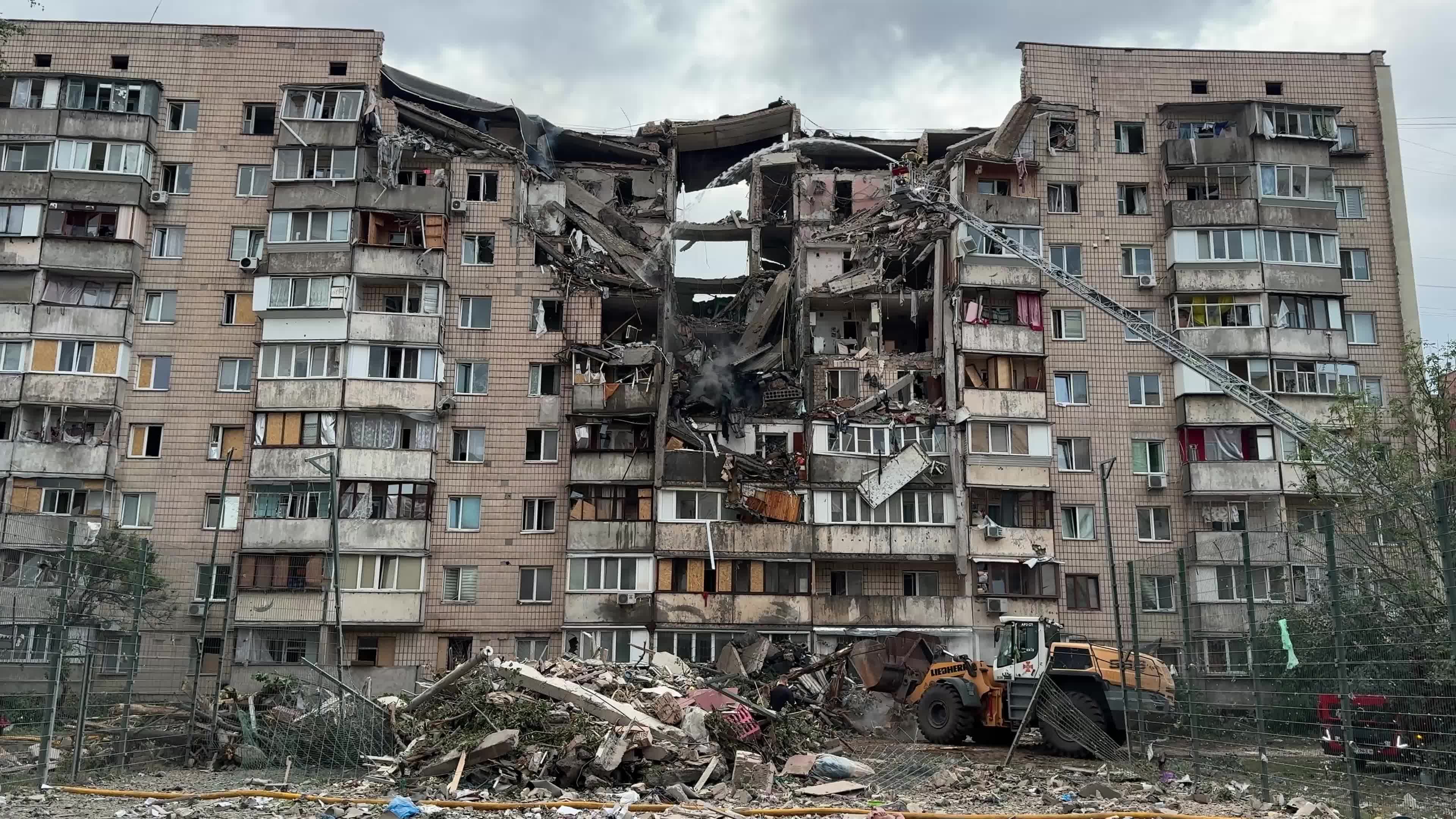 Russia’s massive overnight missile and drone attack in Kyiv, Ukraine